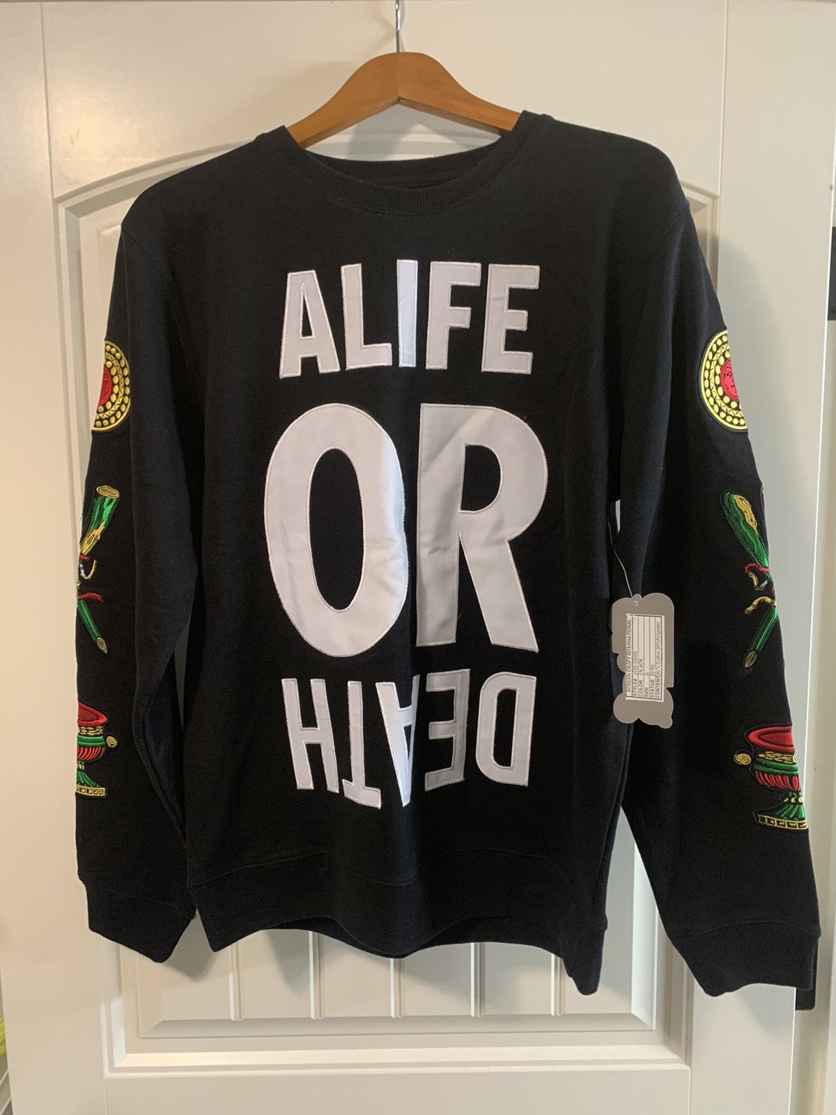 Alife Alife Screen Craft International Patchwork Sweatshirt Size US L / EU 52-54 / 3 - 1 Thumbnail