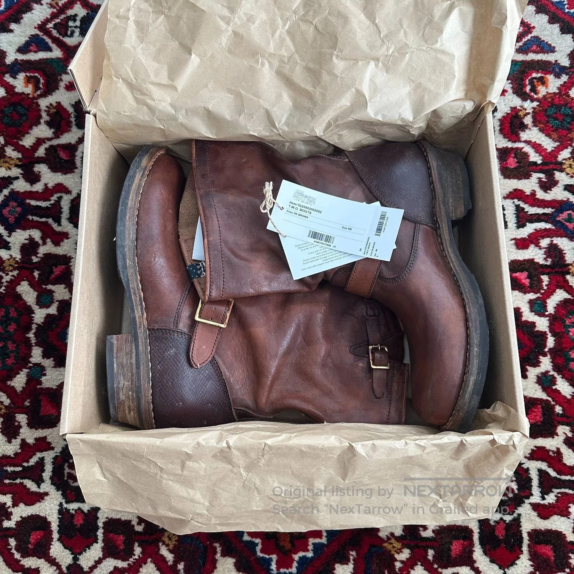 Visvim VISVIM 25AW ICT T.W.O. Engineer Boots 8. Size US 8 / EU 41 - 9 Thumbnail