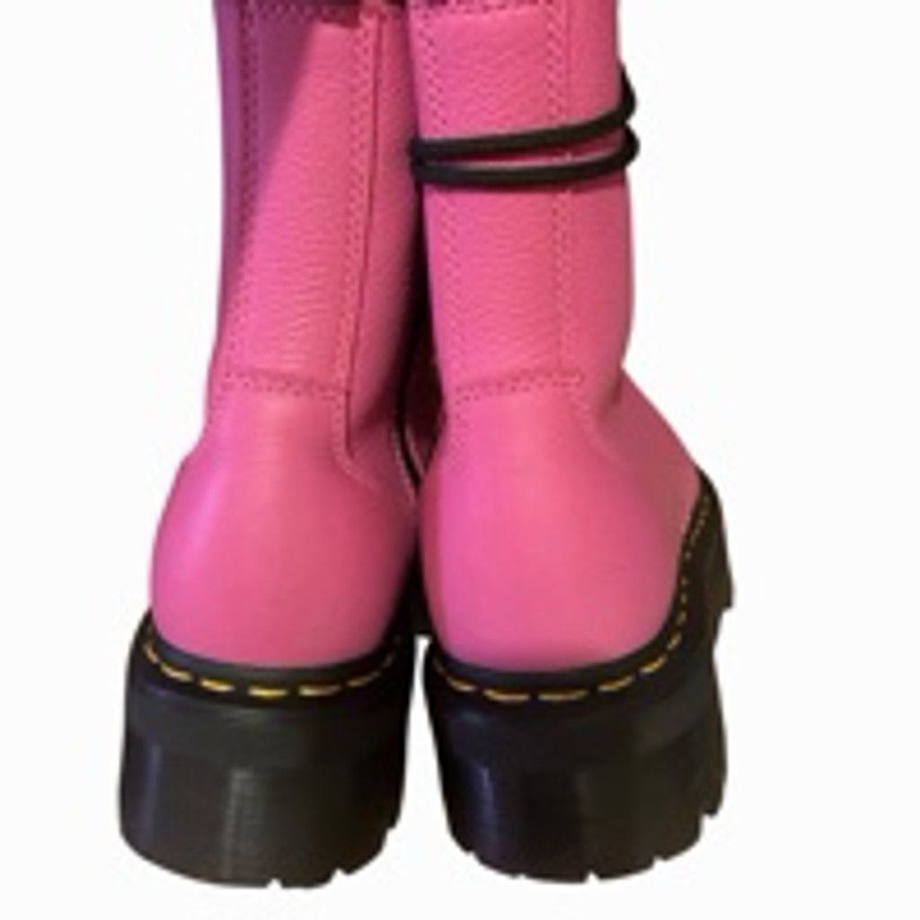 Dr. Martens Dr. Martens Pink Jadon Platform Boots Size 8 Size US 8 / IT 38 - 3 Thumbnail