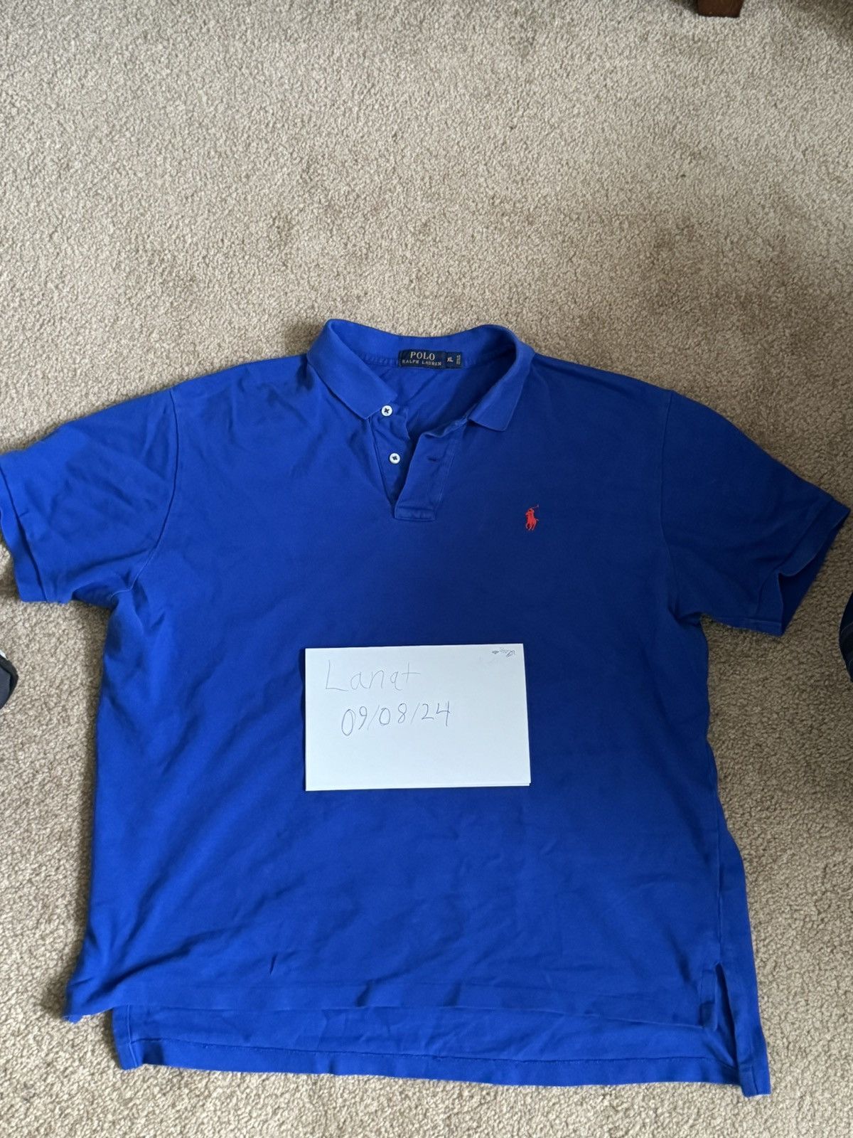 Polo Ralph Lauren × Vintage POLO RALPH LAUREN POLO SHIRT BLUE SIZE XL Size US XL / EU 56 / 4 - 1 Thumbnail