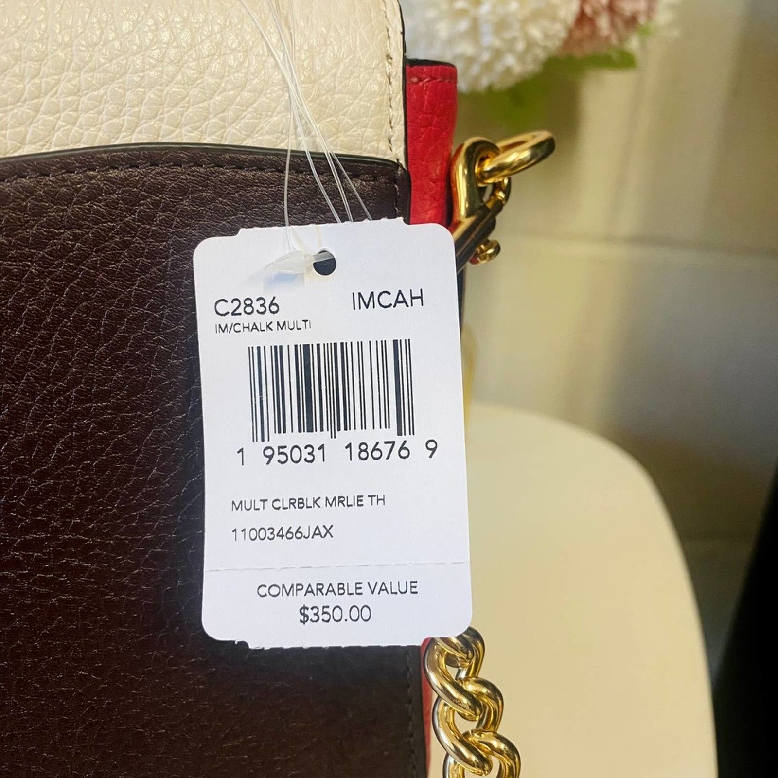 Coach Coach C2836 Marlie Top Handle Satchel In Colorblock Size ONE SIZE - 6 Thumbnail