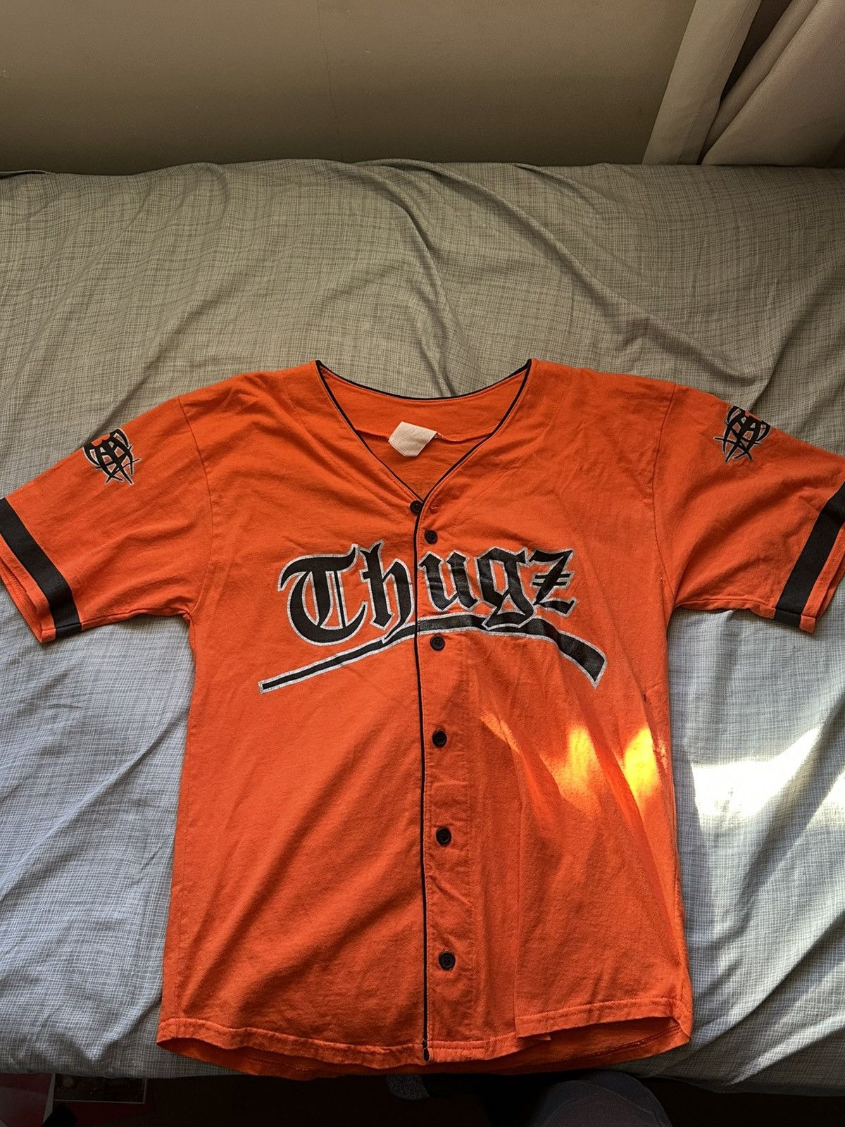 Vintage Vintage WWF “Tazz” Baseball Jersey Size US L / EU 52-54 / 3 - 1 Thumbnail