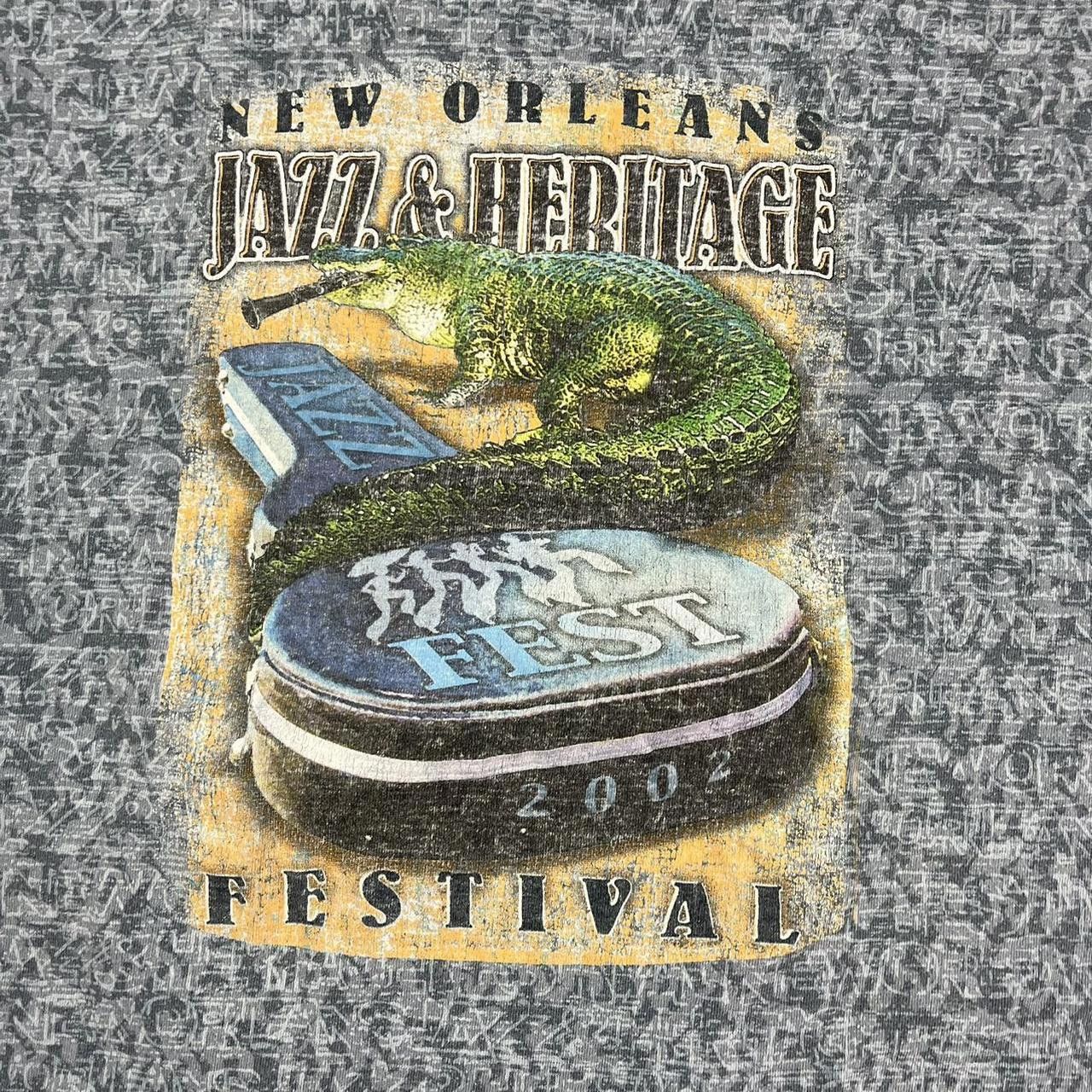 Designer Y2K Jazz festival all over print shirt Size US XL / EU 56 / 4 - 4 Thumbnail