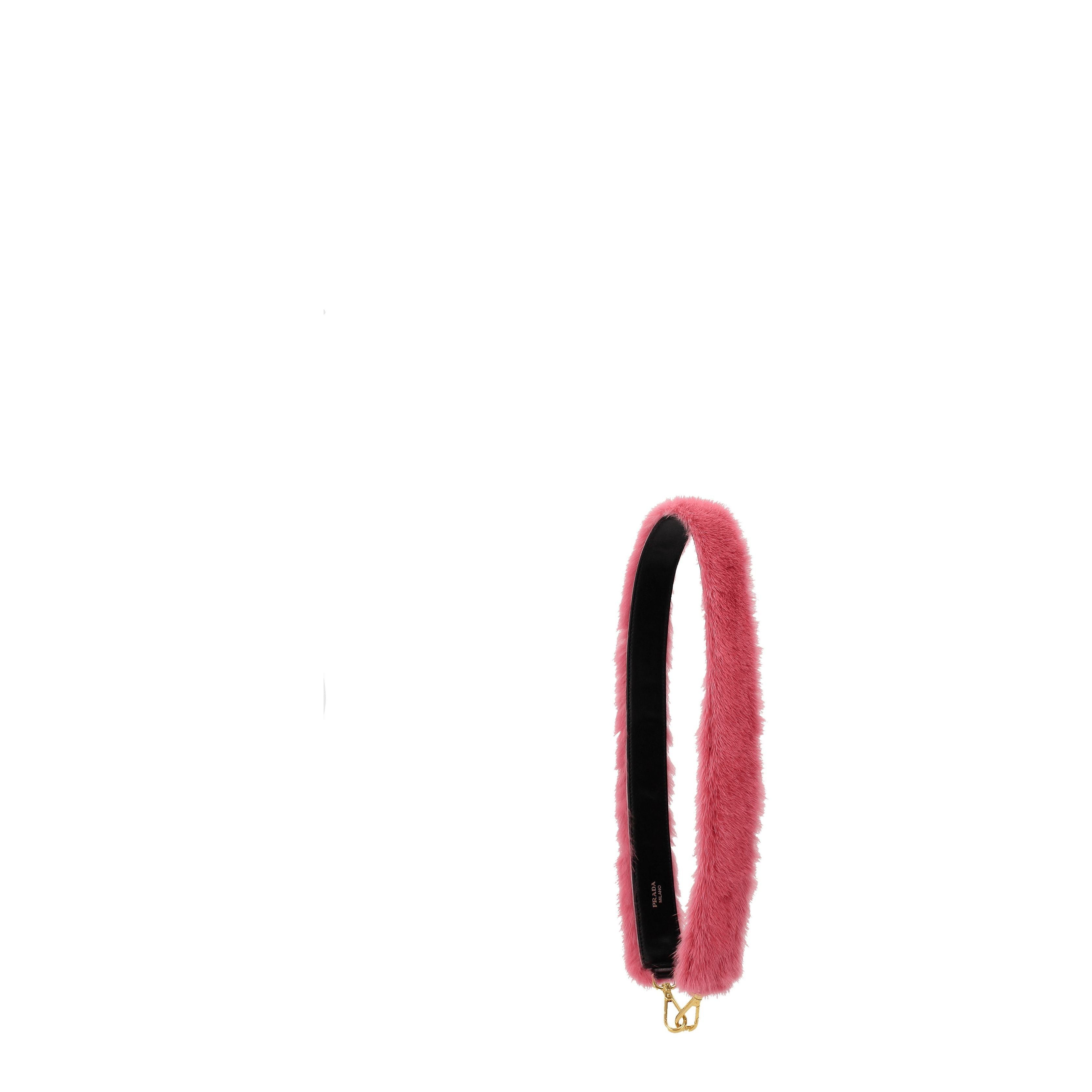 Prada Shoulder Straps in Pink, Women's