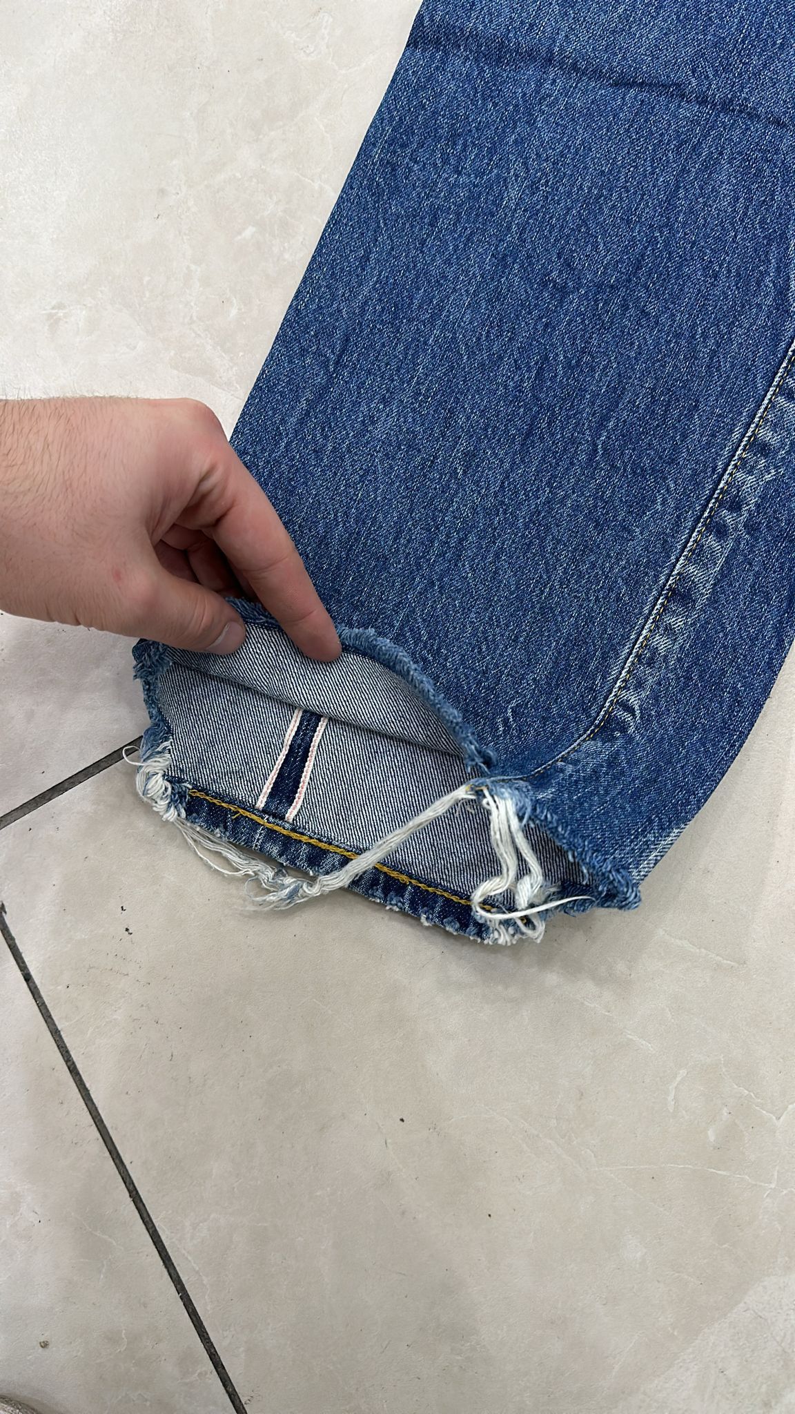 Levi's Vintage Clothing LVC SAMPLE Levi's Vintage Clothing 1947 501XX Selvedge Jeans Size US 32 / EU 48 - 4 Thumbnail