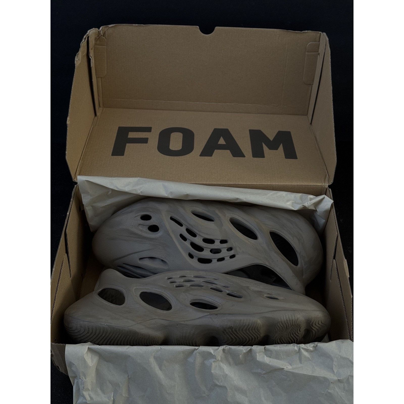 Adidas Adidas x Yeezy Foam RNR Runner MX Granite - Size 11 no box Size US 11 / EU 44 - 8 Thumbnail