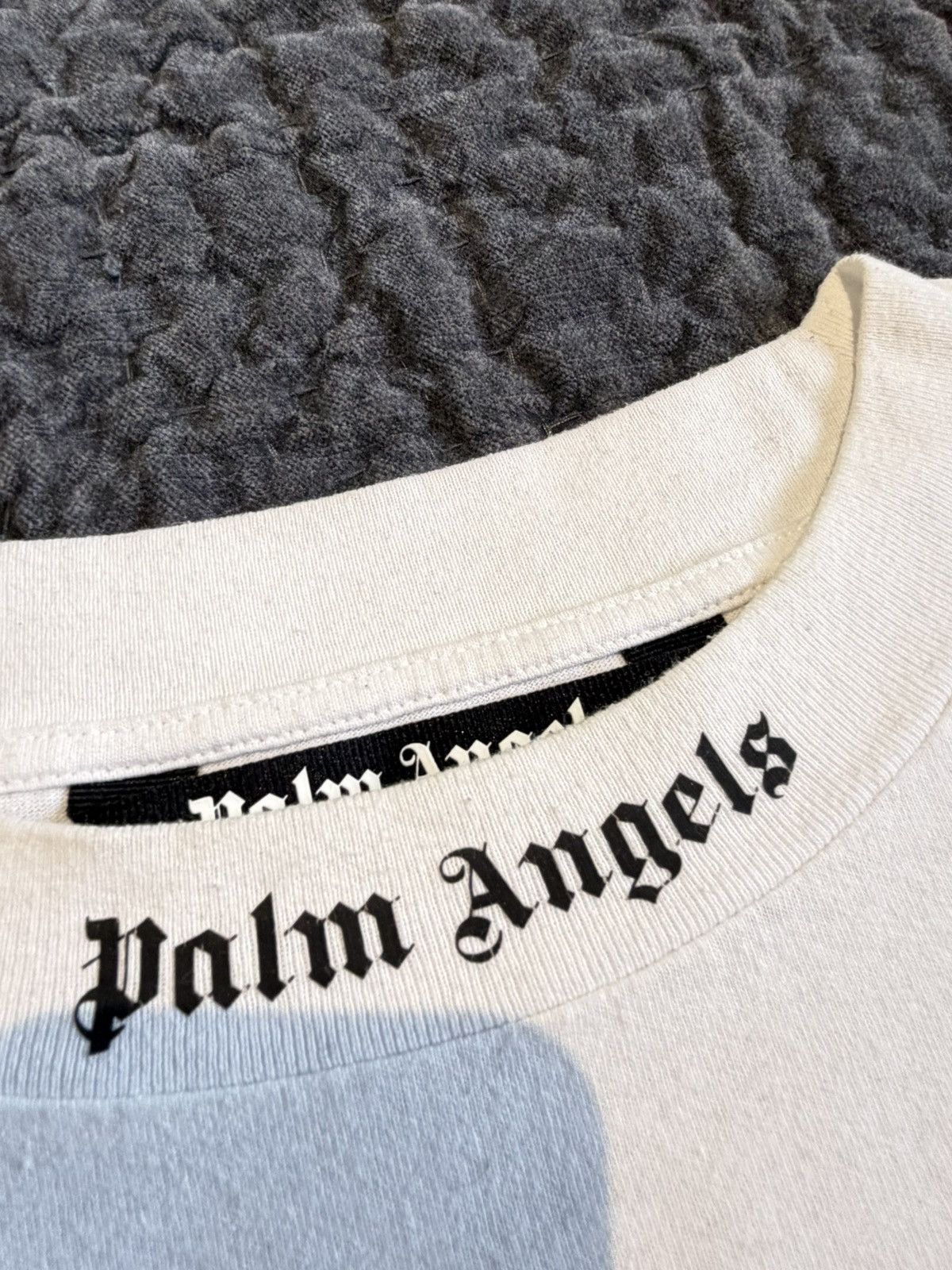 Palm Angels Palm Angels Classic Logo Over Tee - White/Black - Size XXXL Size US XXL / EU 58 / 5 - 6 Thumbnail
