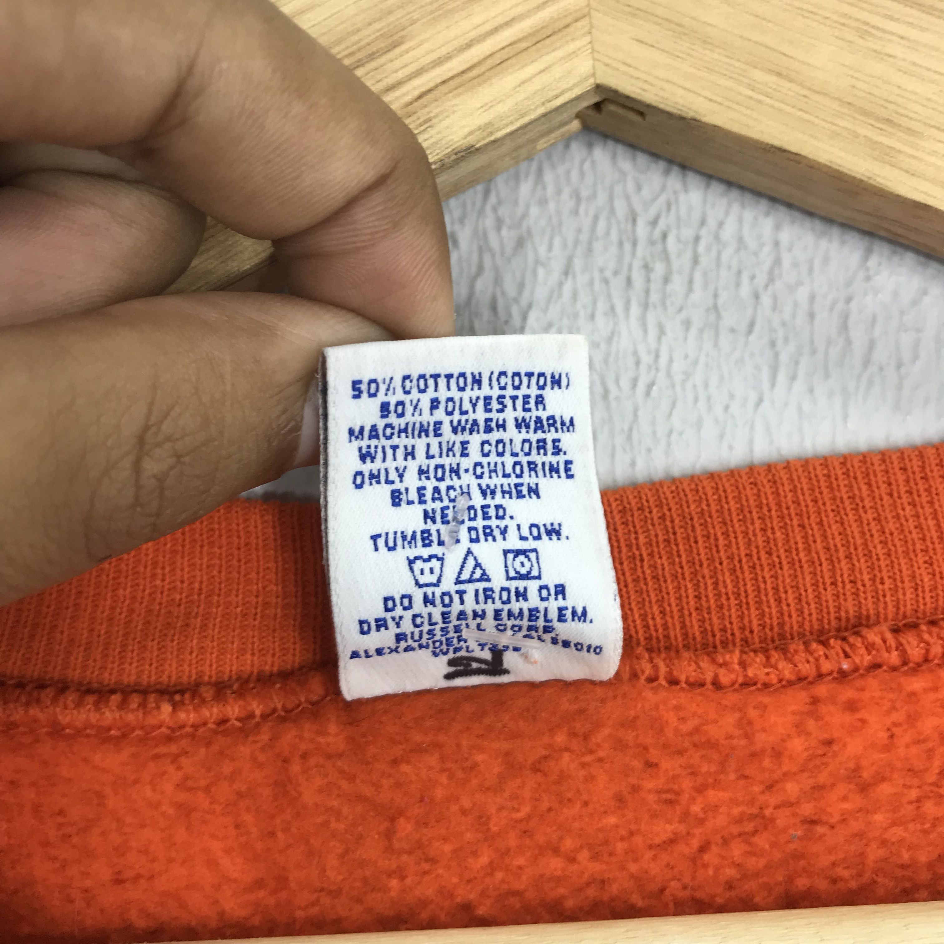 NCAA Vintage 90's Heavy Used Clemson Tigers Ncaa Orange - 311 Size US L / EU 52-54 / 3 - 11 Thumbnail