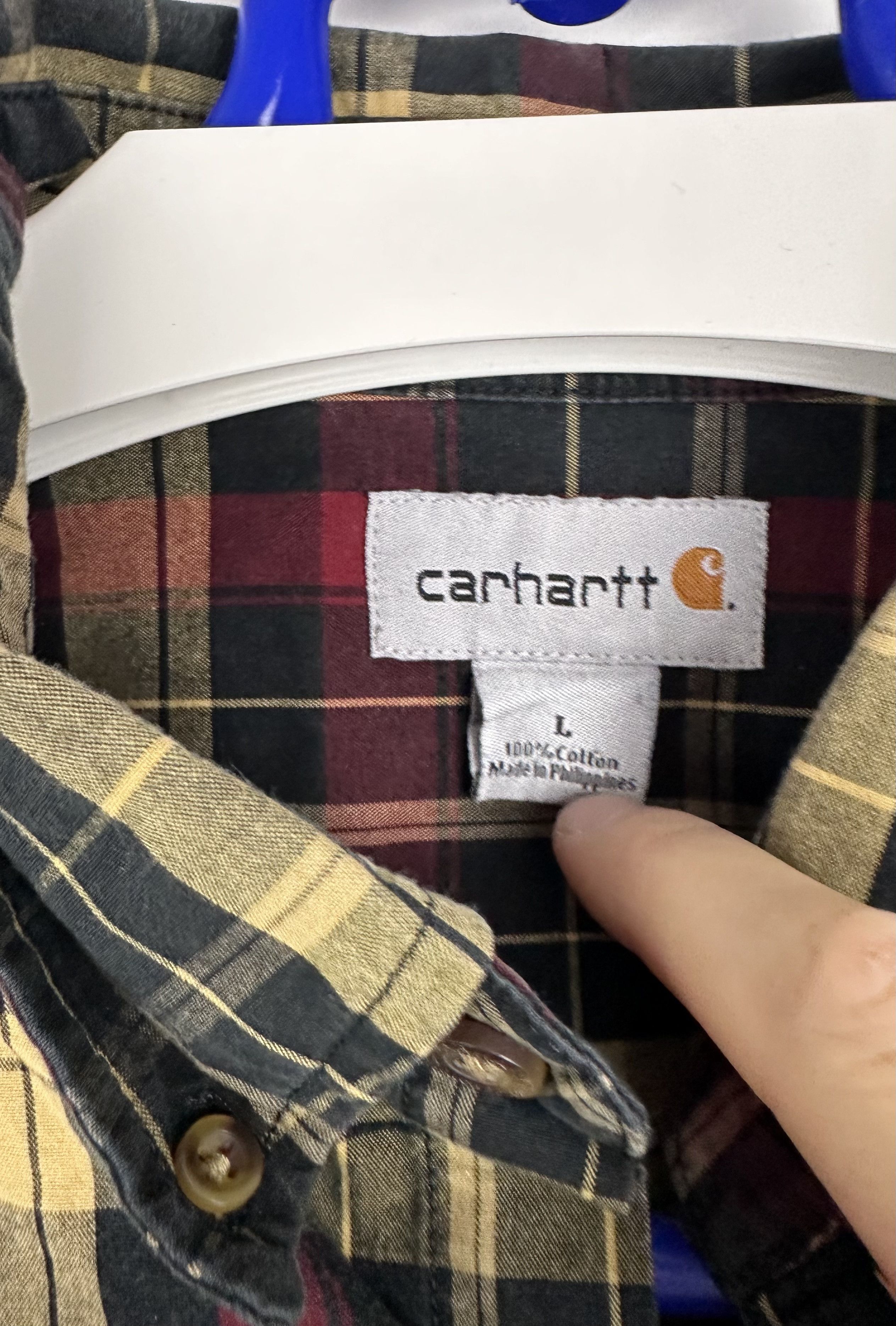Carhartt Carhartt flanel workwear shirt checked Size US XL / EU 56 / 4 - 6 Thumbnail