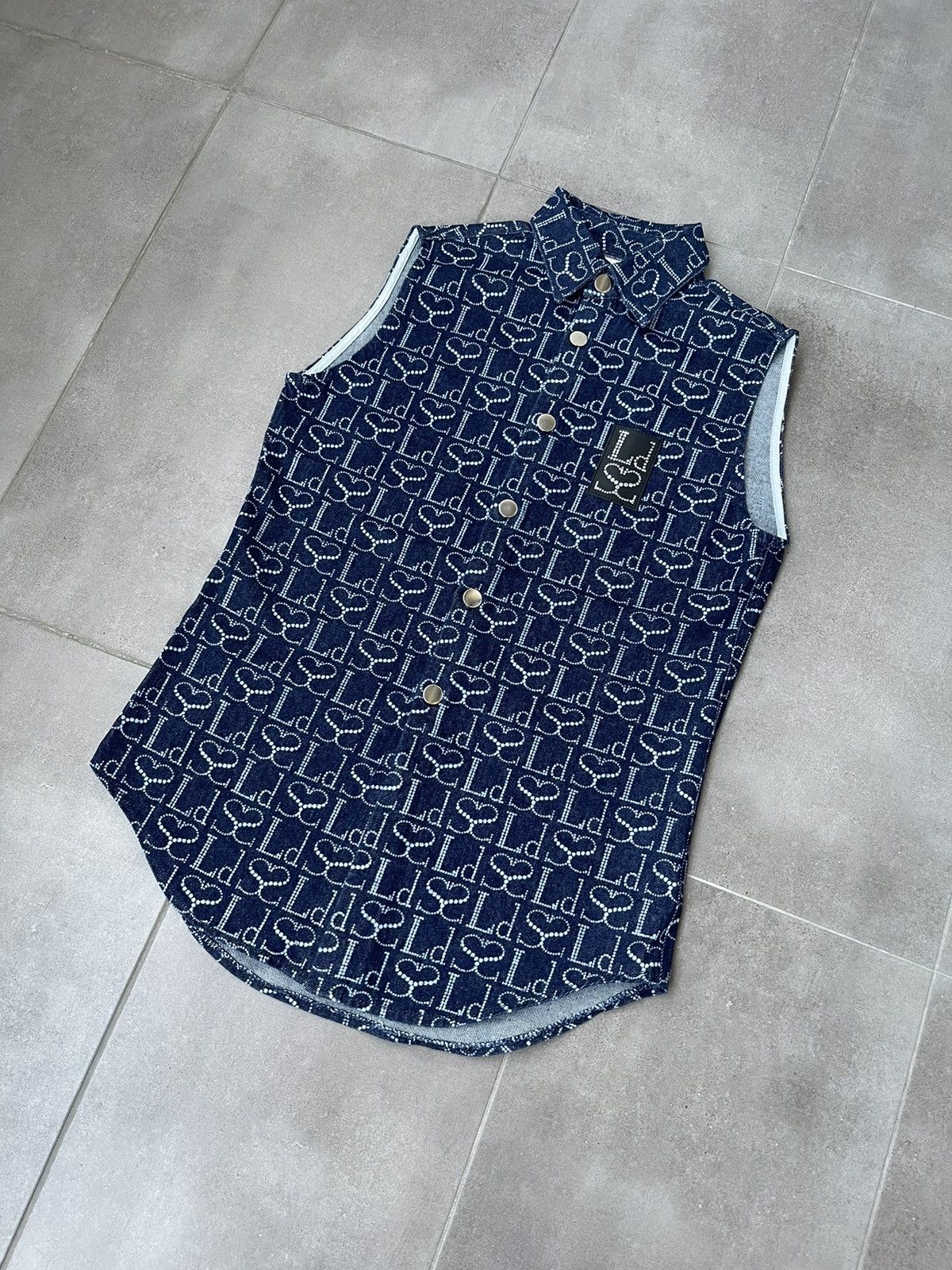 Ludovic De Saint Sernin !DS! AW23 Ludovic De Saint Sernin Monogram Sleeveless Size US L / EU 52-54 / 3 - 8 Thumbnail