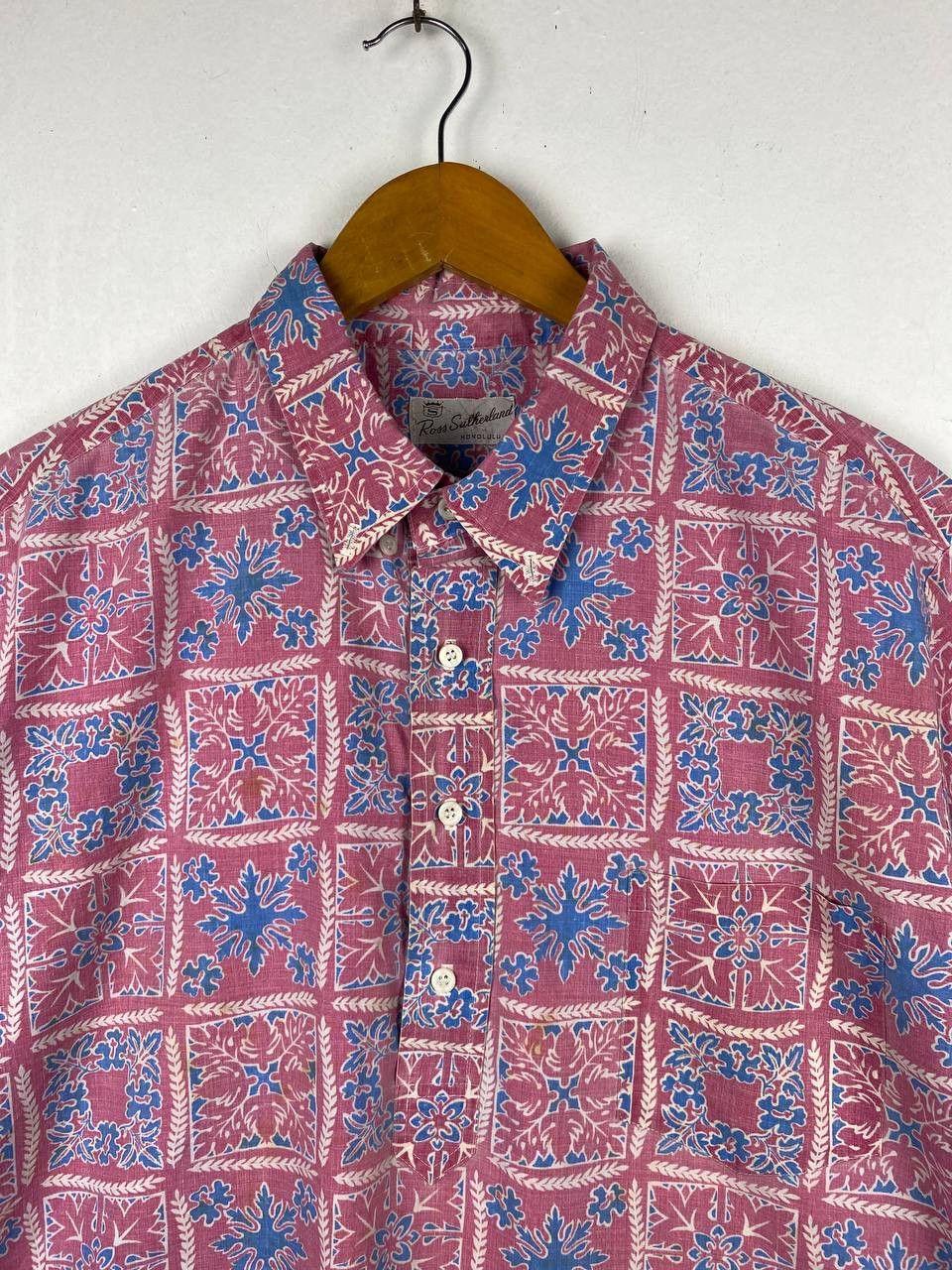 Vintage ross southernland hawaiian polo tee nice design Size US XXL / EU 58 / 5 - 2 Thumbnail