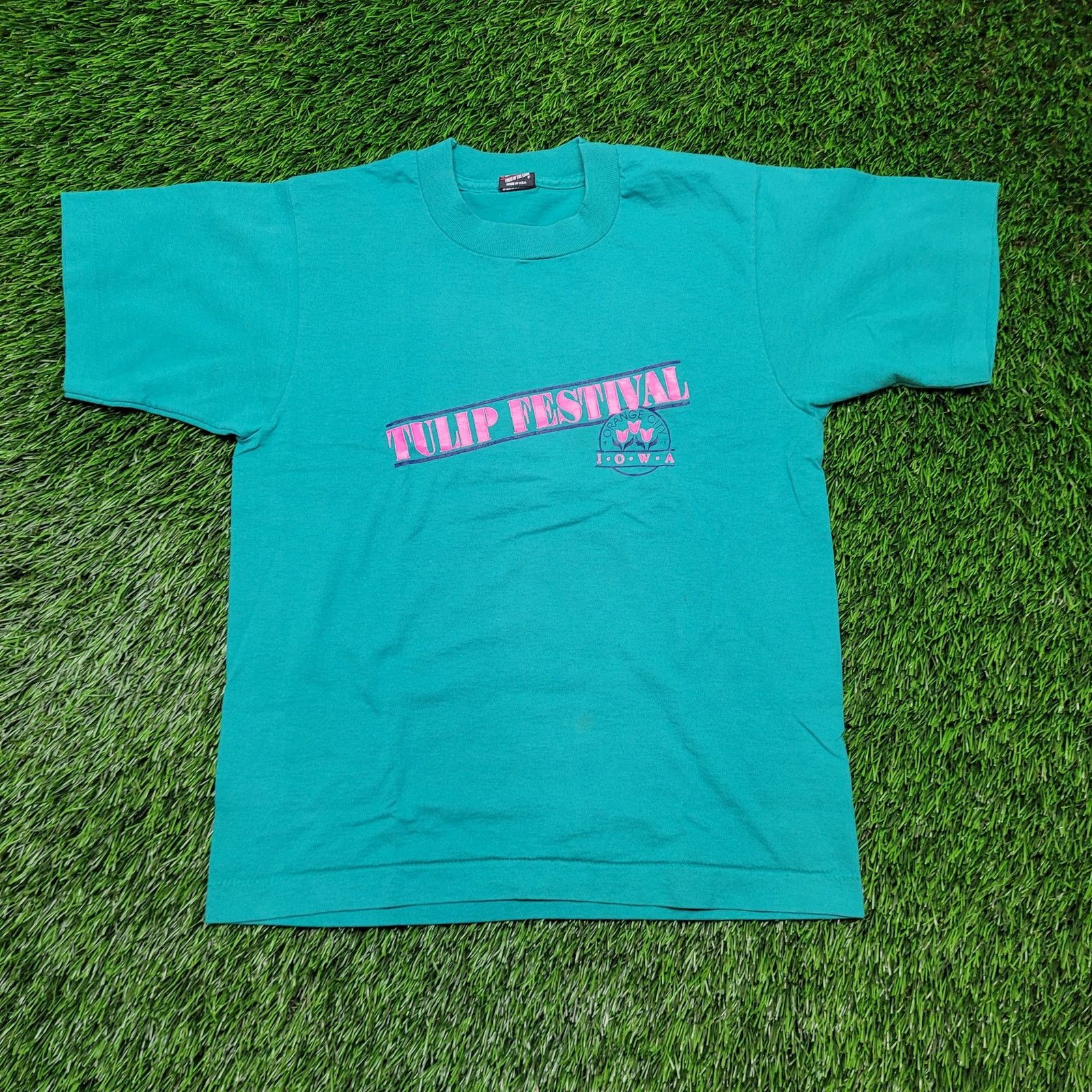 Fruit Of The Loom VTG 80s Single Stitch T-Shirt Women's XS (Tag Youth L) USA Size XS / US 0-2 / IT 36-38 - 1 Thumbnail