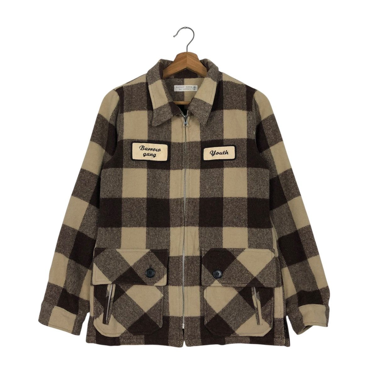 Vintage 🔥VINTAGE CHORE WOOL WORK JACKET TARTAN YOUTH ISSEY MIYAKE Size US S / EU 44-46 / 1 - 3 Thumbnail