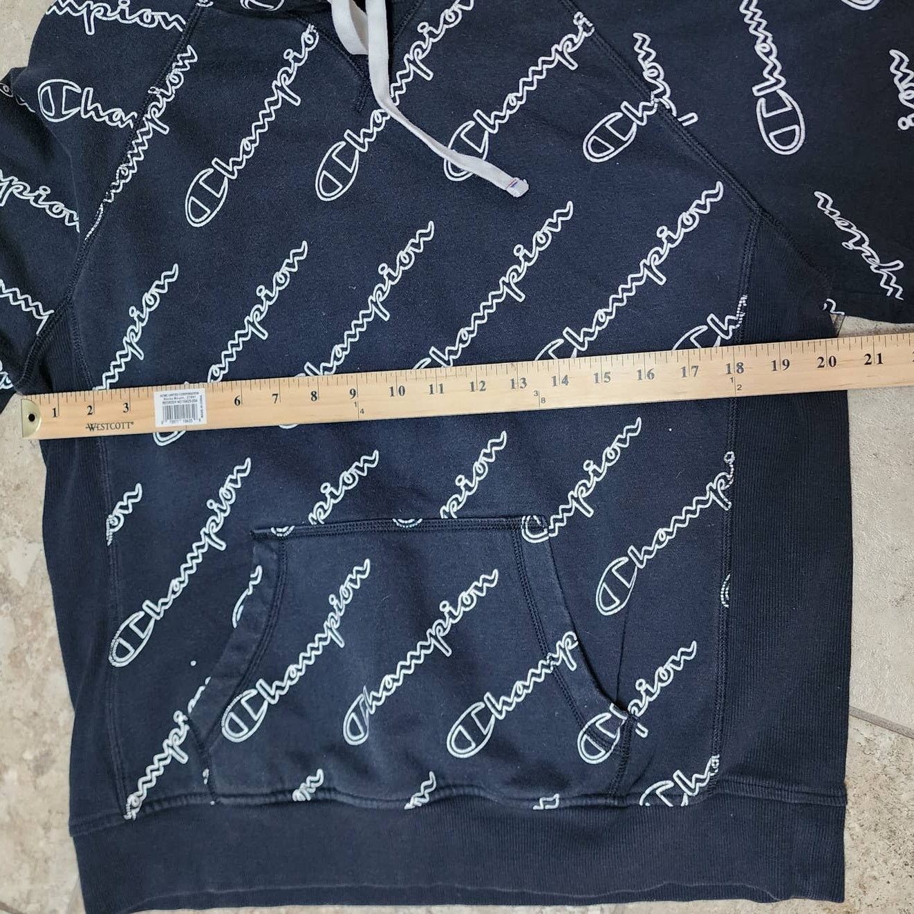 Champion Champion Heritage Fleece All Over Logo Womens Hoodie Large Size L / US 10 / IT 46 - 8 Thumbnail
