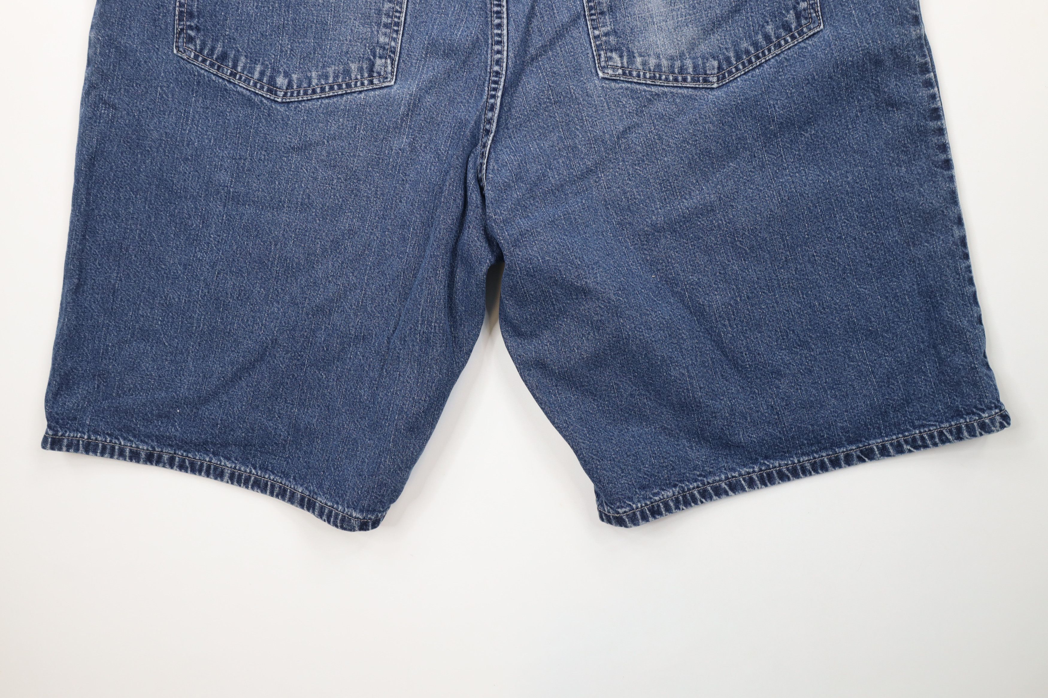 Levi's × Vintage Vintage Y2K 2002 Levis Silvertab Fit Denim Jean Shorts Jorts Size US 42 / EU 58 - 12 Thumbnail