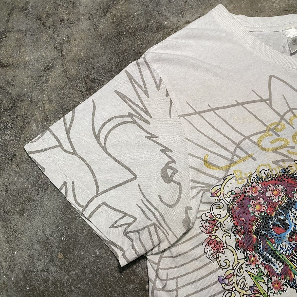 Christian Audigier × Ed Hardy × Japanese Brand Ed Hardy by Christian Audigier Devil T Shirt Size US M / EU 48-50 / 2 - 6 Thumbnail