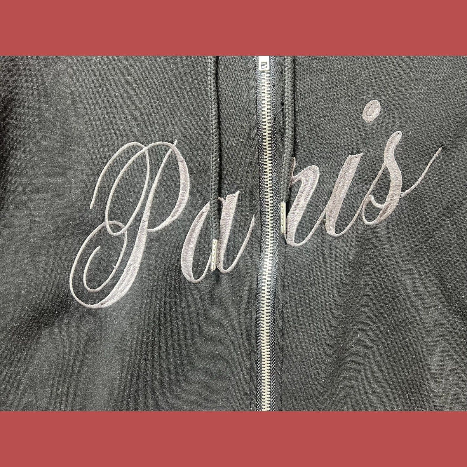 rue21 Rue 21 - Women's Long Sleeve Hooded Sweatshirt - Black - Ext Size XL / US 12-14 / IT 48-50 - 9 Thumbnail