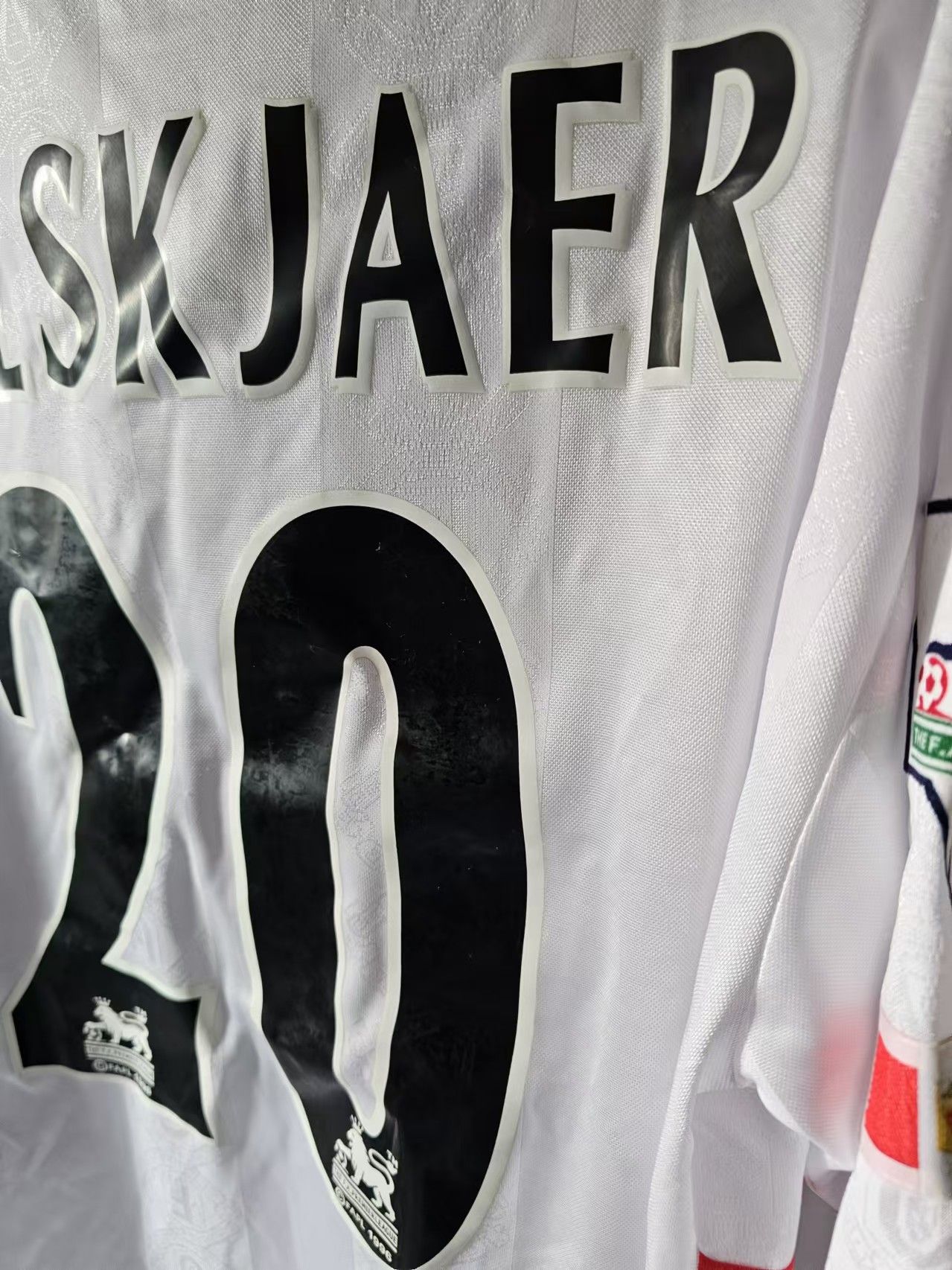 Other 1998 1999 MUFC #20 Solskjaer Jersey Away Size US XL / EU 56 / 4 - 4 Thumbnail