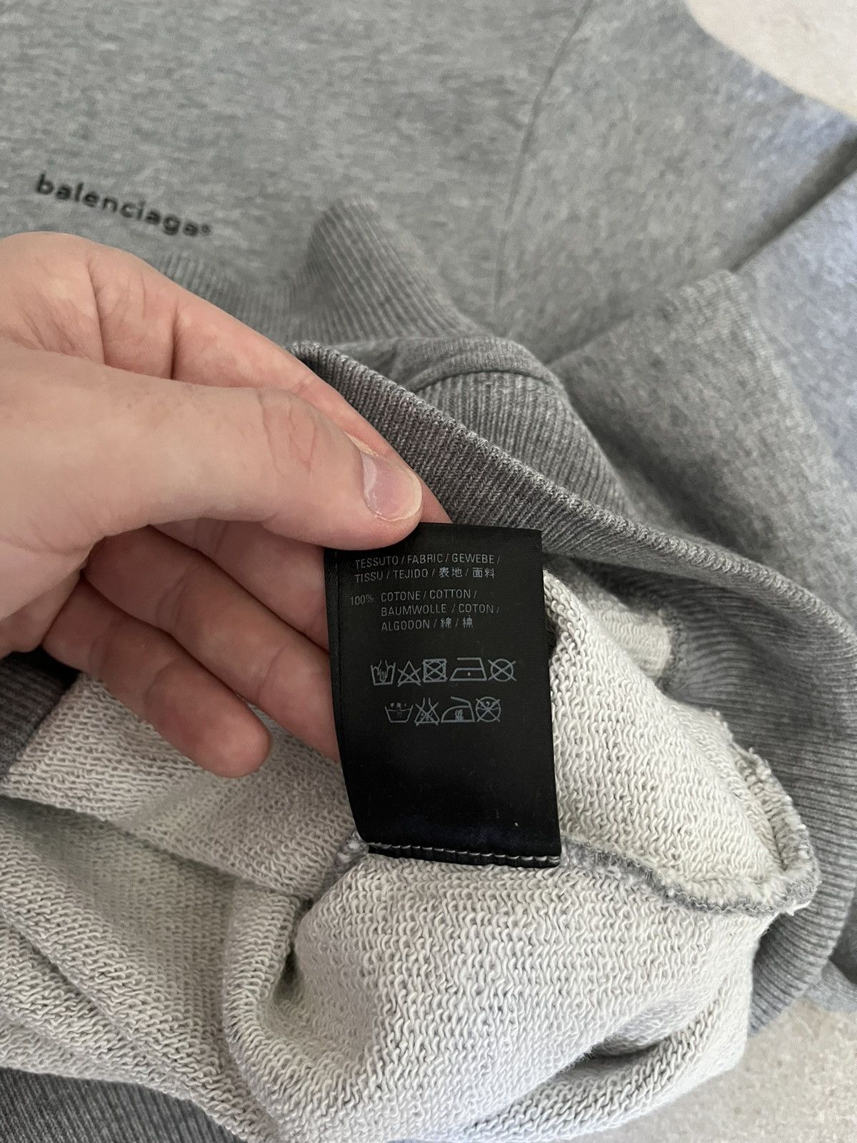 Balenciaga Balenciaga copyright logo sweatshirt Size US XS / EU 42 / 0 - 8 Thumbnail