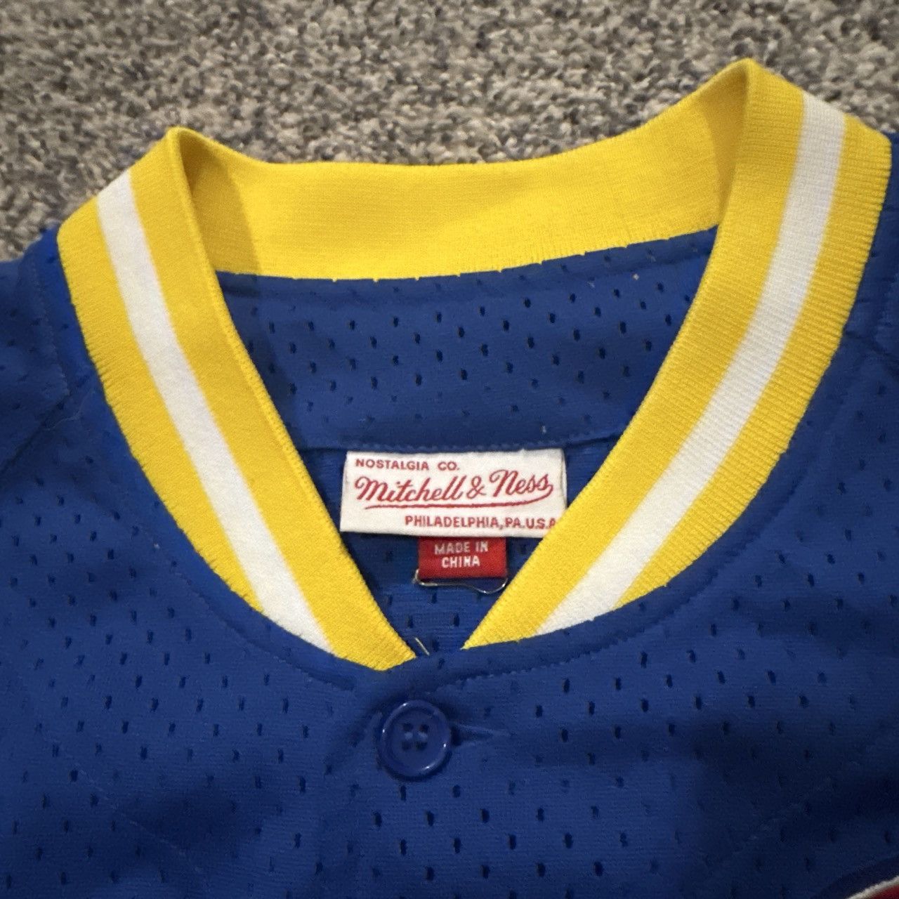 Mitchell & Ness Blue Denver Nuggets Jersey Size US M / EU 48-50 / 2 - 3 Thumbnail