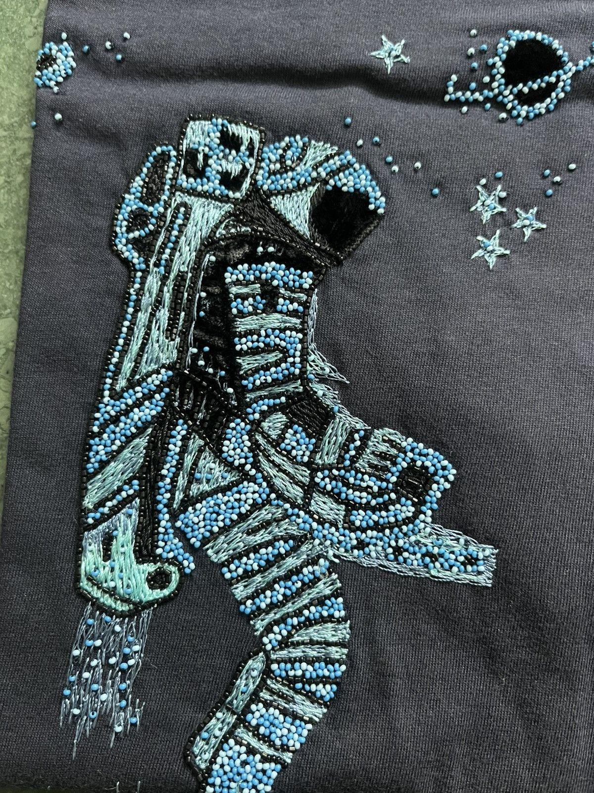 Valentino Valentino astronaut embroidery tshirt very RARE Size US S / EU 44-46 / 1 - 1 Thumbnail