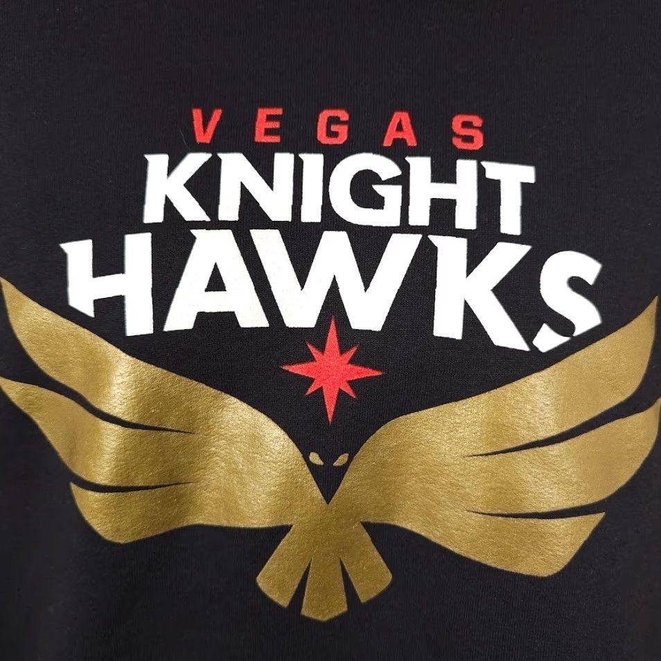 Hanes VegaS Knight Hawks Hoodie Mens Size S Black Indoor Football League IFL Hoodie Size US S / EU 44-46 / 1 - 3 Thumbnail
