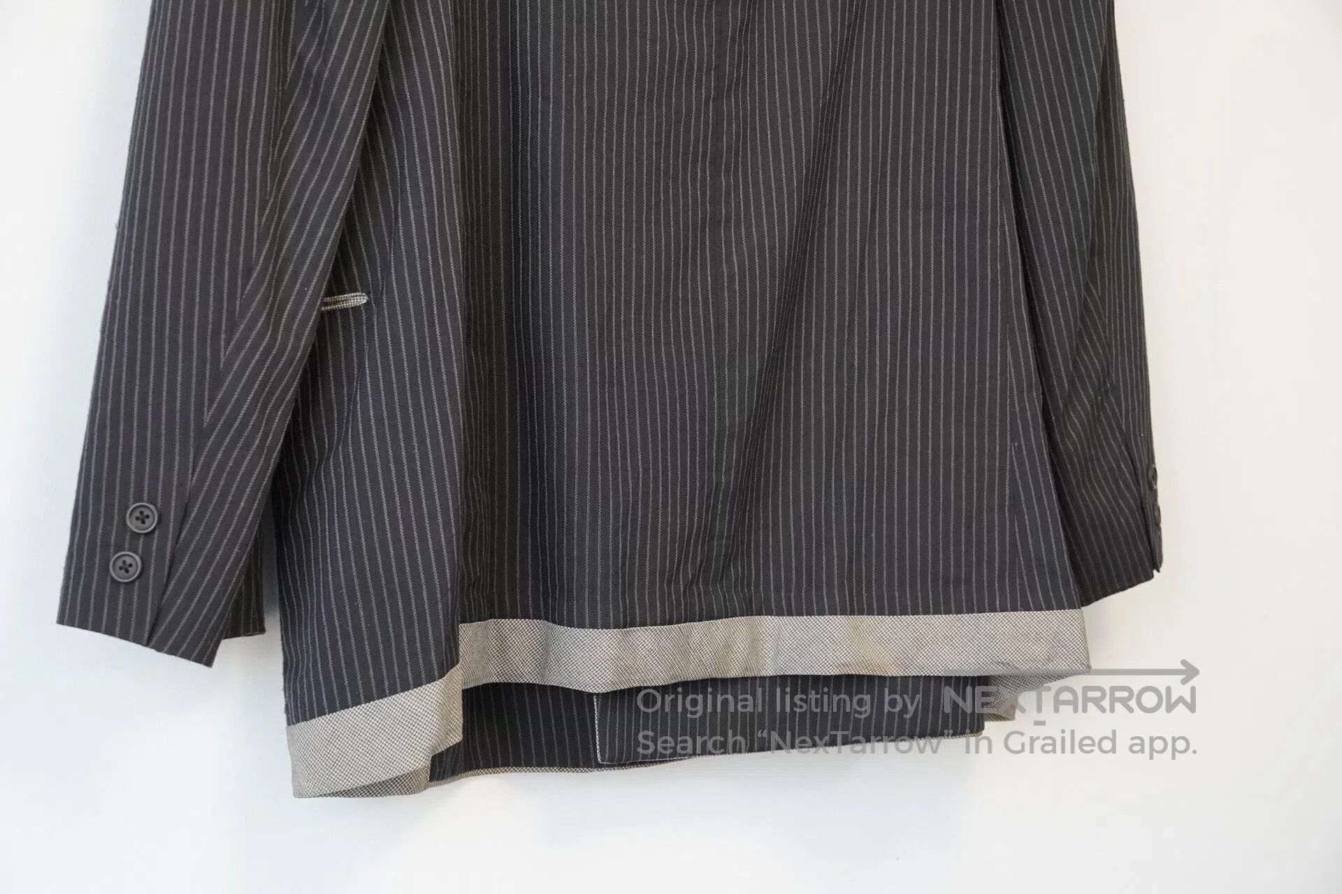 Yohji Yamamoto Yohji Yamamoto Embroidered Jacket. Size US M / EU 48-50 / 2 - 5 Thumbnail