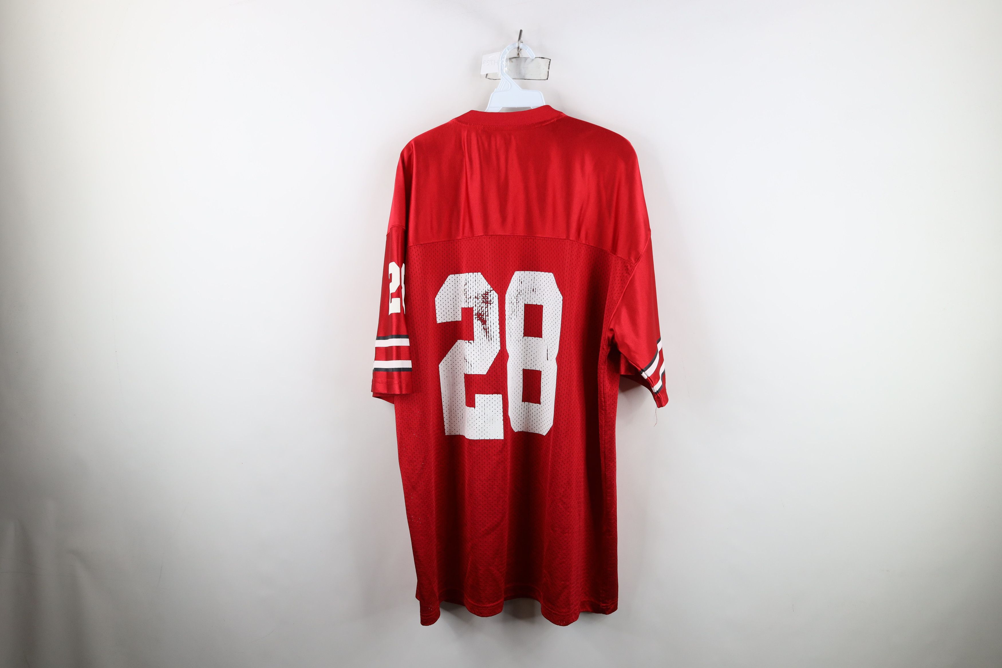 Vintage Vintage Ohio State University Football Jersey Red Mesh #28 Size US XL / EU 56 / 4 - 12 Thumbnail