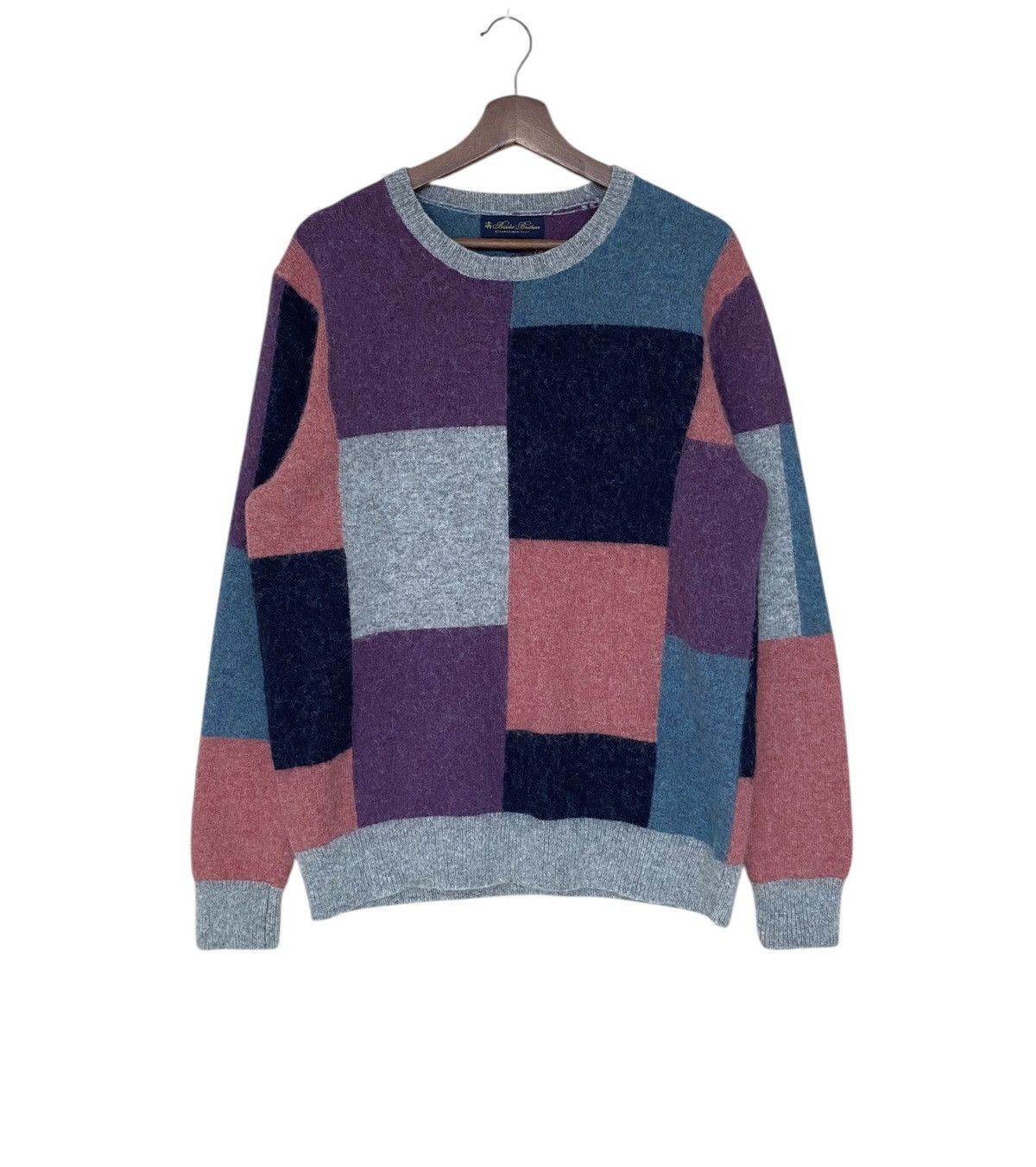 Brooks Brothers Vintage Brooks Brother Wool Sweater 1990s Size US L / EU 52-54 / 3 - 1 Thumbnail