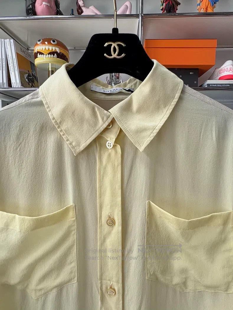 Givenchy Givenchy 100% pure mulberry silk - yellow and blue color b Size US L / EU 52-54 / 3 - 2 Thumbnail