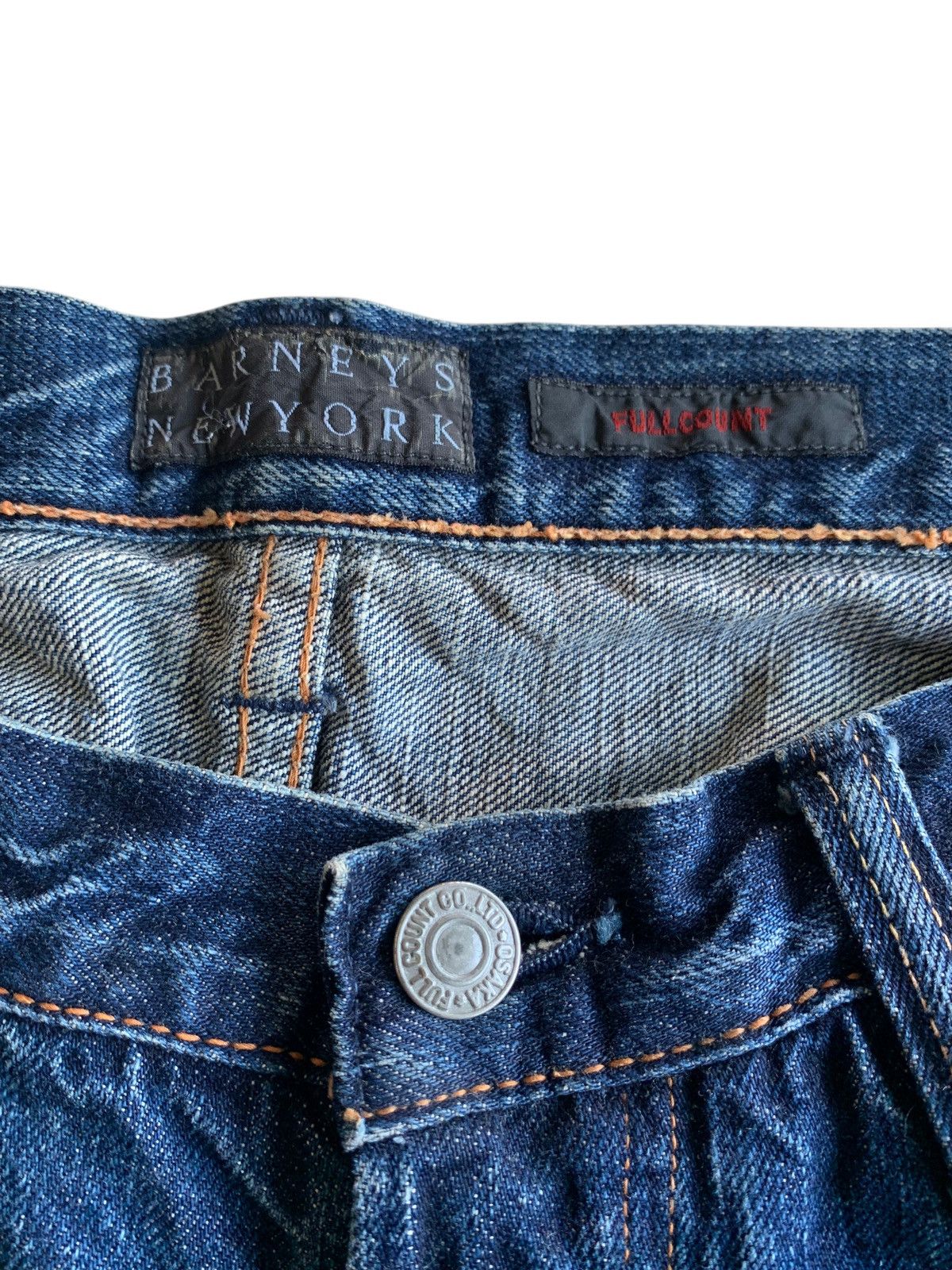 Kapital FULL COUNT X BARNEYS NEWYORK SELVEDGE BUTTON FLY DENIM Size US 32 / EU 48 - 13 Thumbnail