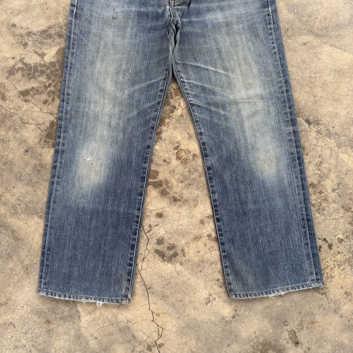 Edwin VINTAGE EDWIN FADED JEANS DENIM PANTS Size US 32 / EU 48 - 4 Thumbnail