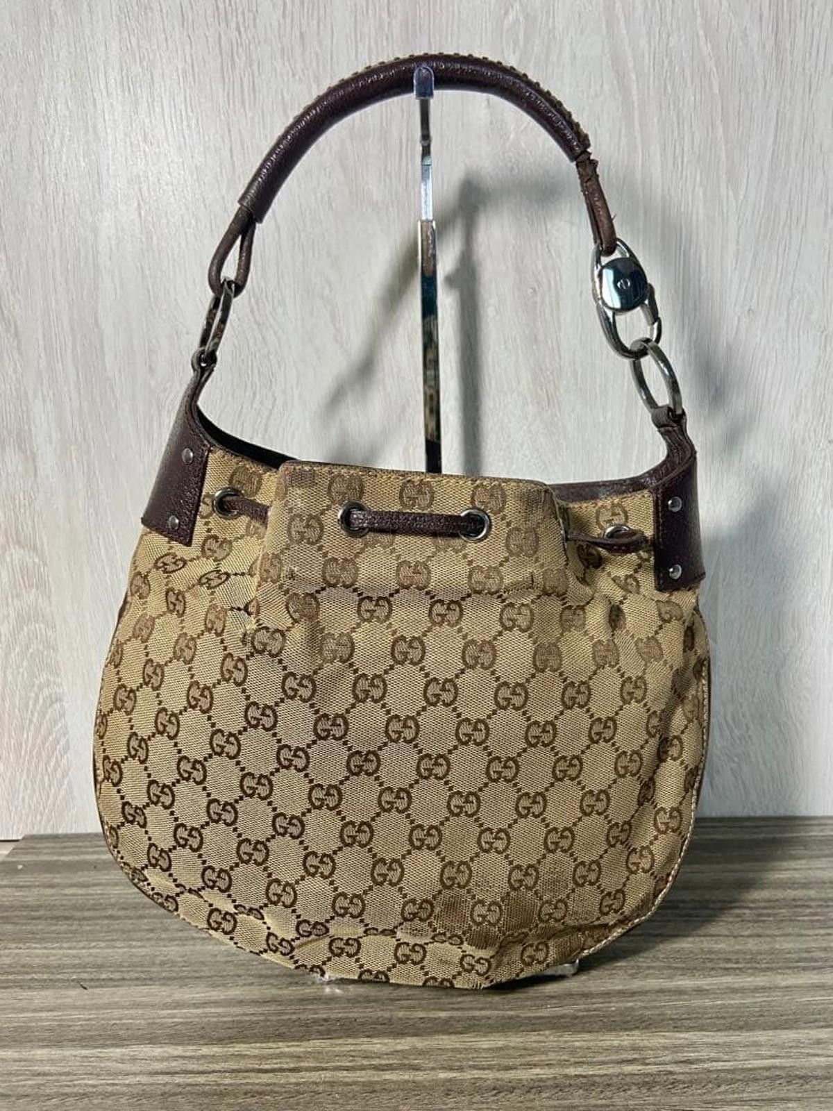 Gucci Gucci - Brown GG Canvas Shoulder Bag Size ONE SIZE - 3 Thumbnail