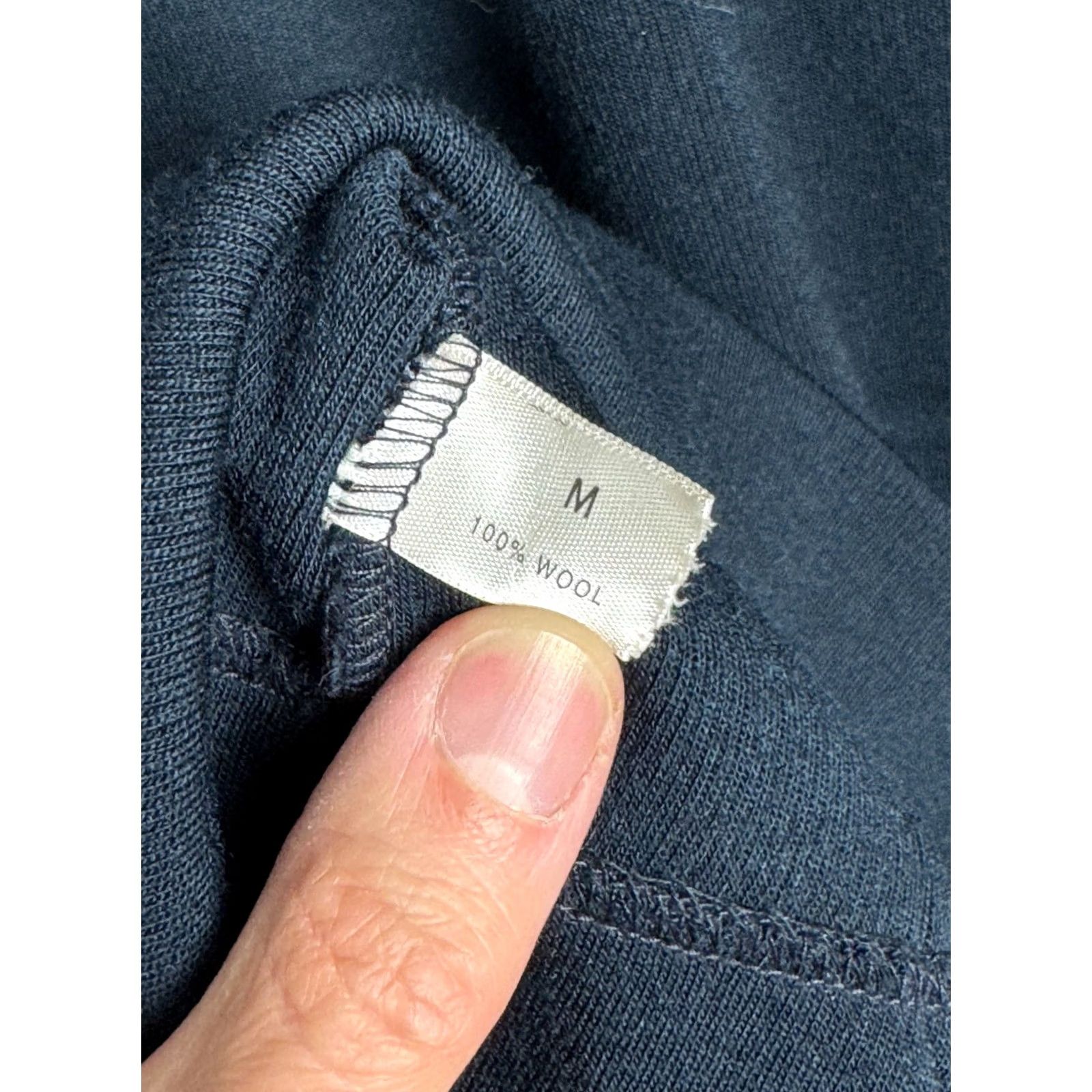 Vintage Maus & Hoffman Cardigan Women's Medium Blue 100% Wool 4-Button Size M / US 6-8 / IT 42-44 - 7 Thumbnail