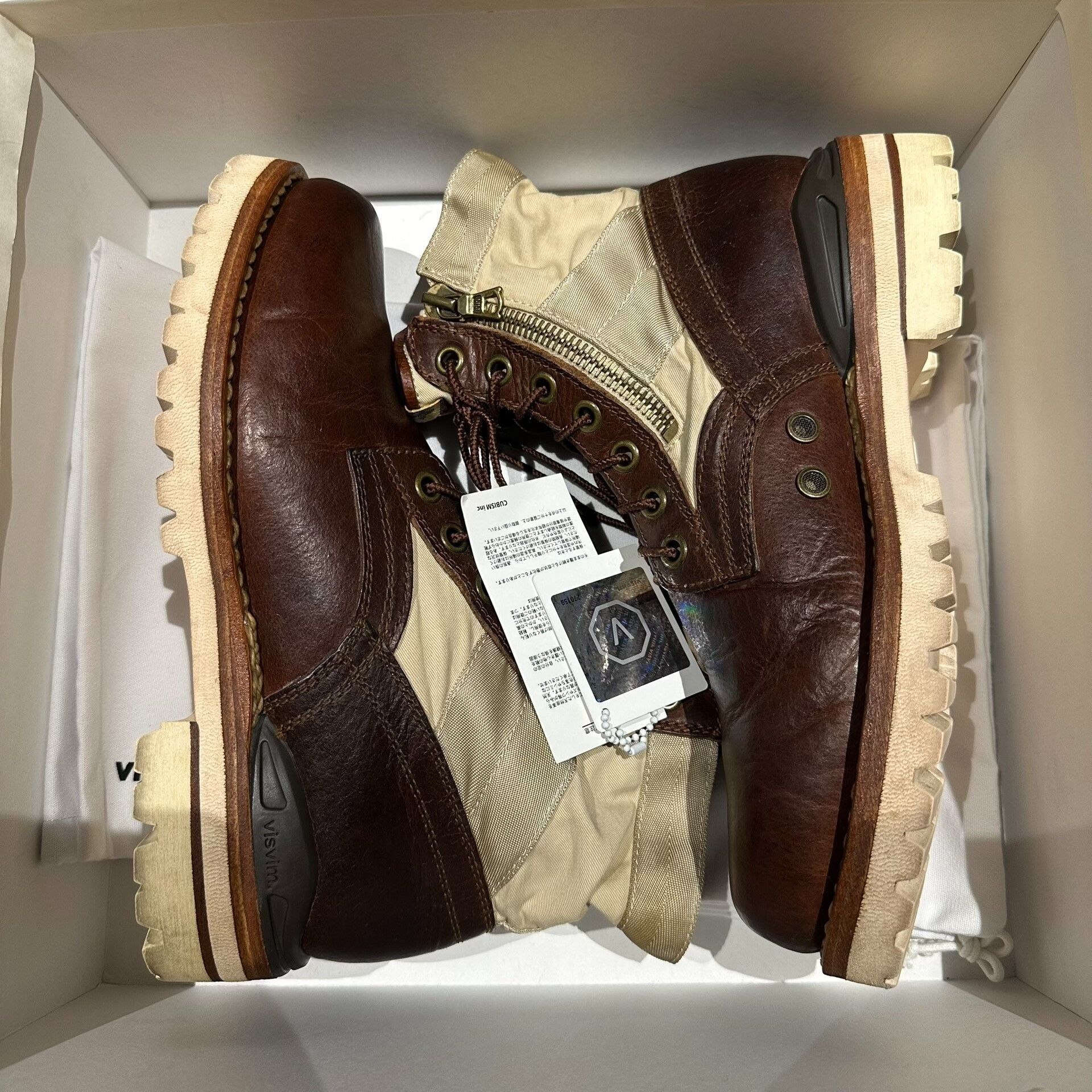 Visvim visvim 13ss 7hole 73-folk Work Boots Size US 8.5 / EU 41-42 - 9 Thumbnail