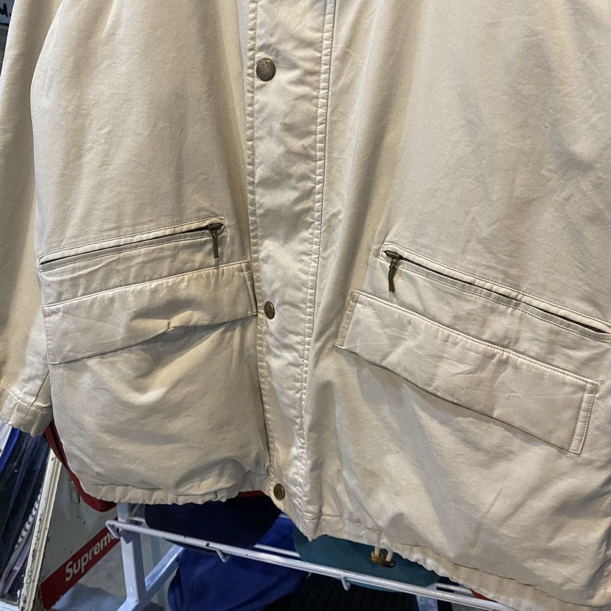 Burberry Vintage Burberry Multi-Pocket Field Jacket Beige Men’s M Size US M / EU 48-50 / 2 - 6 Thumbnail