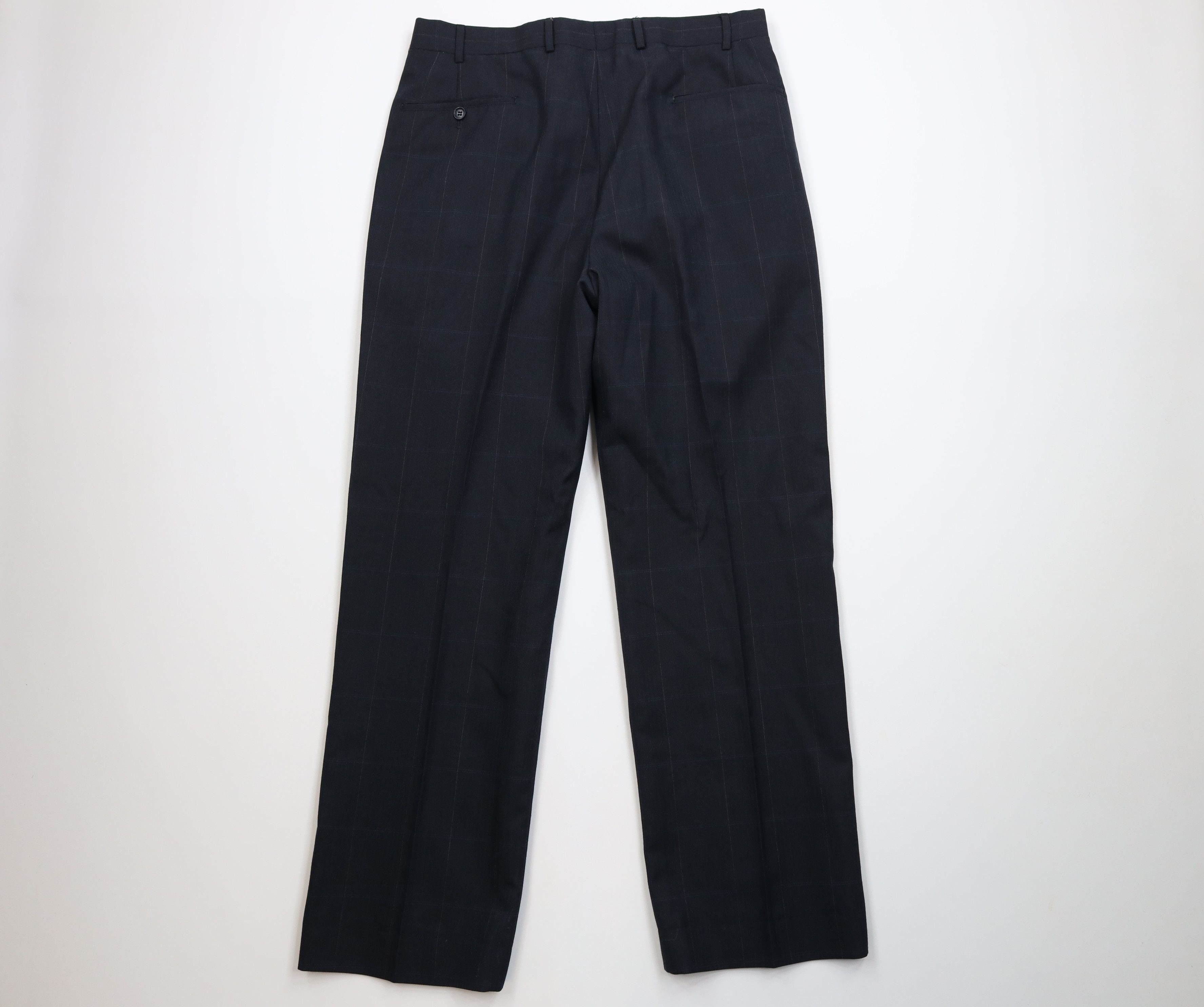 Vintage Vintage 70s Streetwear Herringbone Wide Leg Chino Pants Size US 34 / EU 50 - 10 Thumbnail