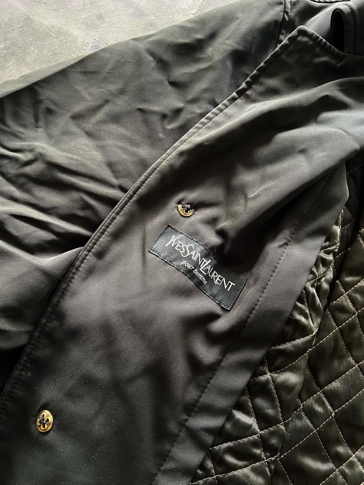 Yves Saint Laurent YVES SAINT LAUREN PARKA JACKET Size US L / EU 52-54 / 3 - 5 Thumbnail