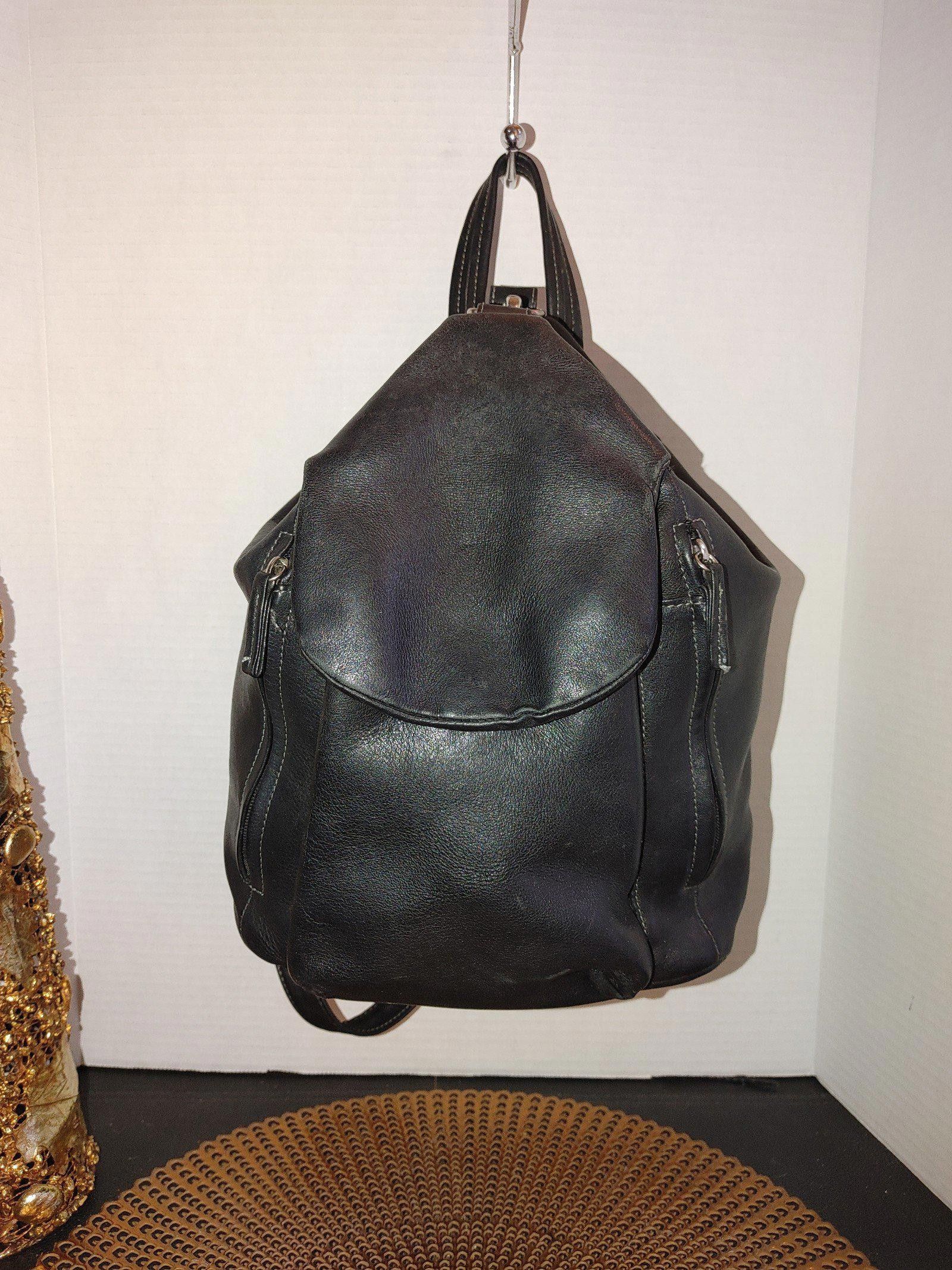 Designer Tignanello Leather Backpack Size ONE SIZE - 1 Thumbnail