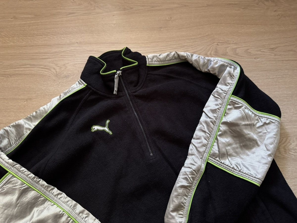 Puma Vintage 90’s Puma y2k Japanese Chrome Logo Fleece Pullover Size US L / EU 52-54 / 3 - 2 Thumbnail