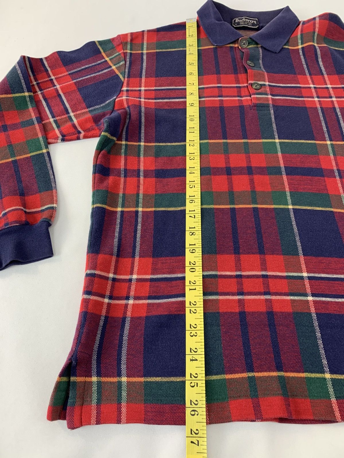 Burberry Vintage Burberrys Of London Made in USA Checked Striped Size US M / EU 48-50 / 2 - 9 Thumbnail