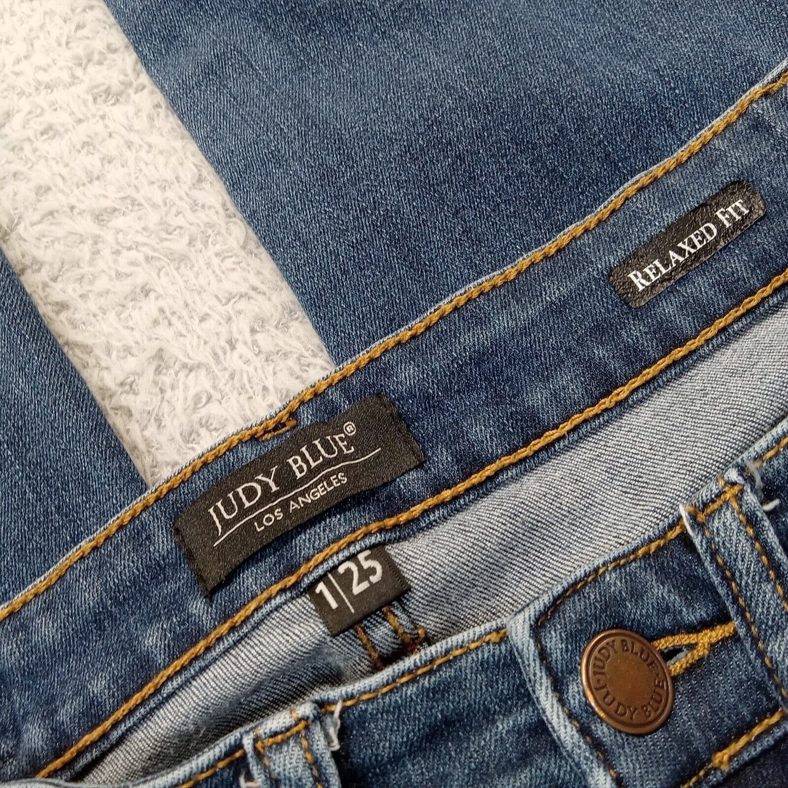 Judy Blue Judy Blue Relax Fit Jeans Women's 25 X 30 Hi Rise Size 25" / US 0 / IT 36 - 6 Thumbnail