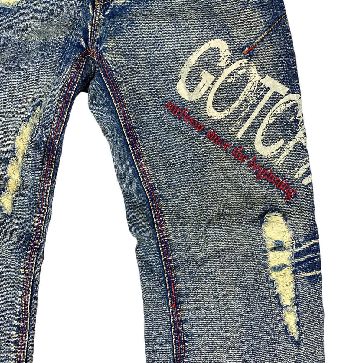 Gotcha Rare🔥Gotcha Surfwear Jeans Distress Style Size US 30 / EU 46 - 5 Thumbnail