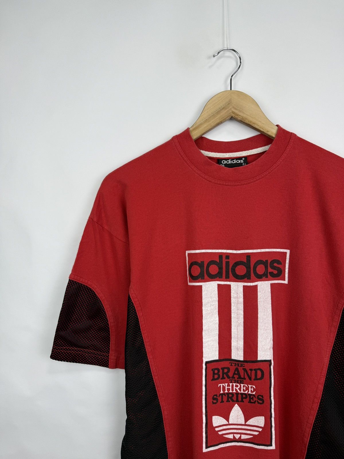 Adidas 🇩🇪 Vintage 80s Adidas Retro T-Shirt Rare Y2K Bundeswehr Size US L / EU 52-54 / 3 - 4 Thumbnail