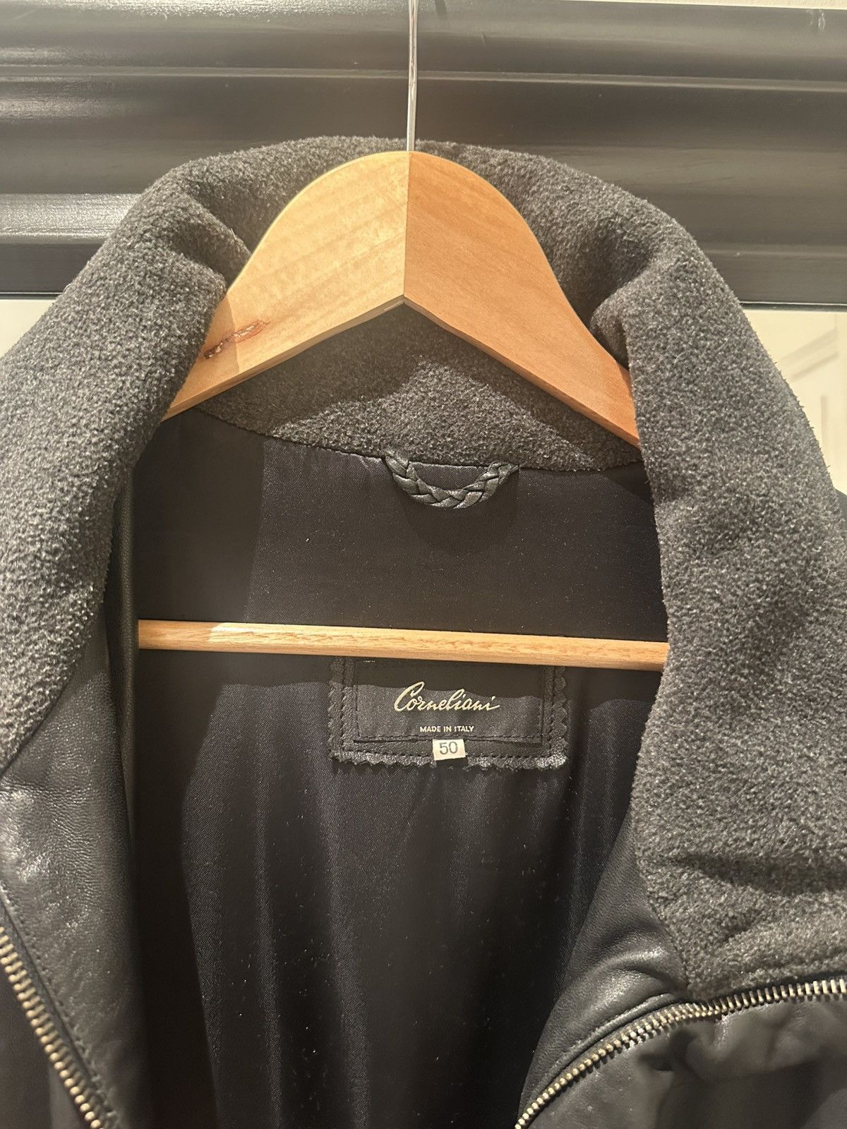 Corneliani Corneliani Leather Coat Size US M / EU 48-50 / 2 - 12 Thumbnail
