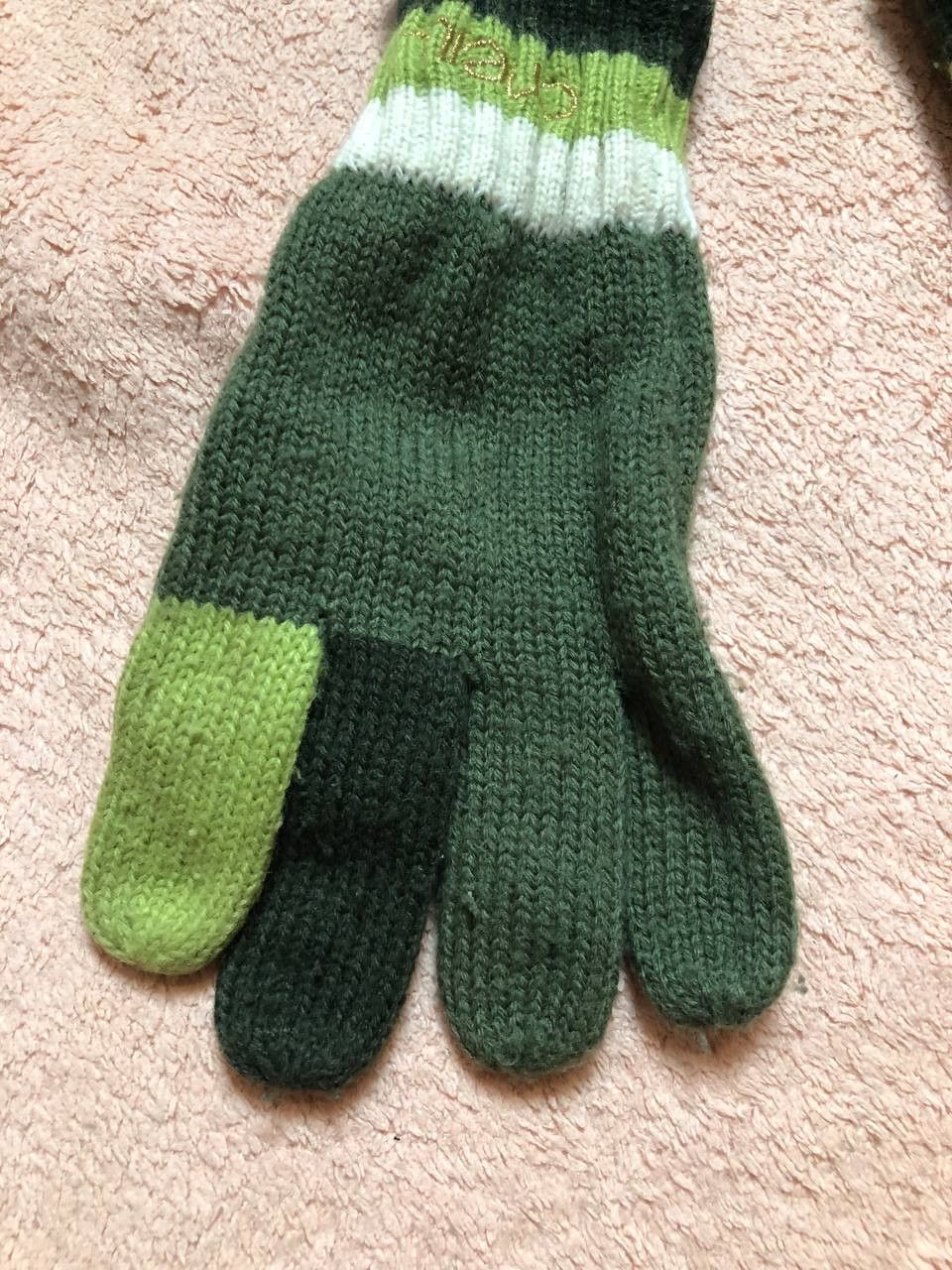O'Neill Hats logo O'Neill Streetwear gloves green Vintage Y2K Size ONE SIZE - 9 Thumbnail