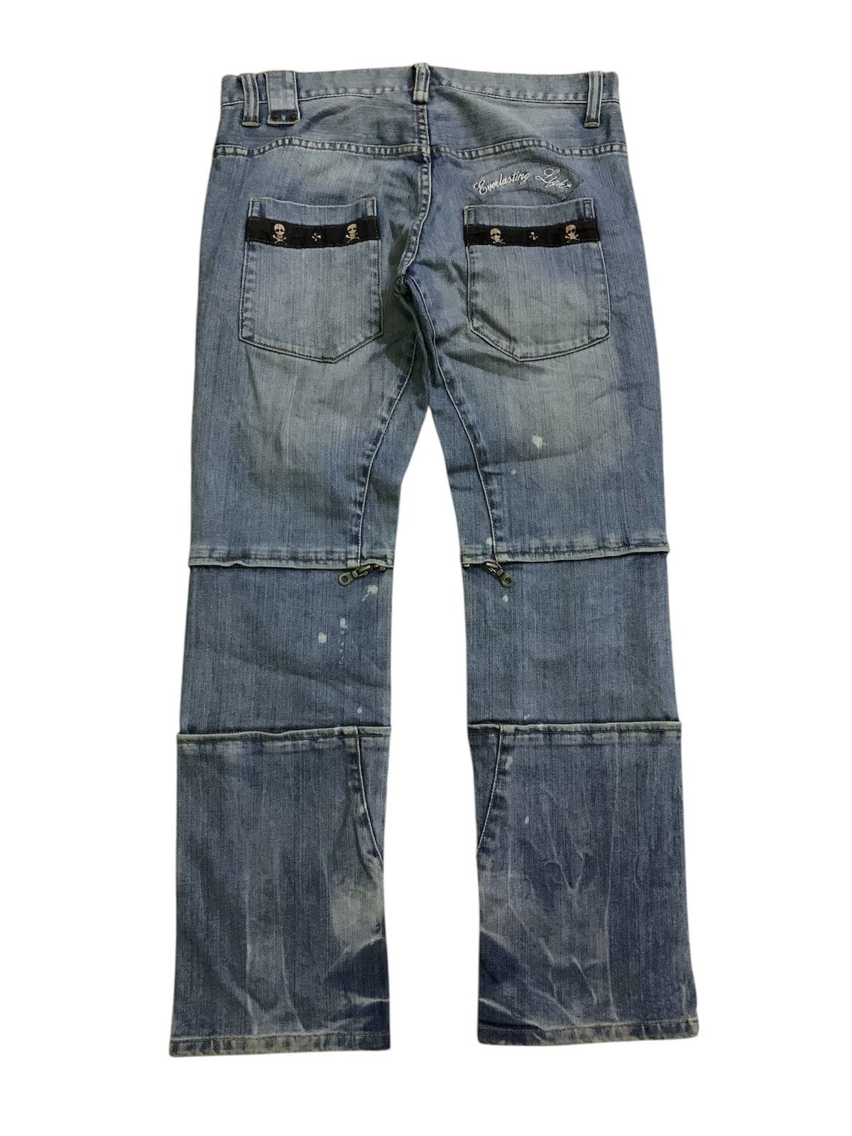 PPFM Vintage Ppfm Japan Gothic Punk Denim Size US 31 - 3 Thumbnail
