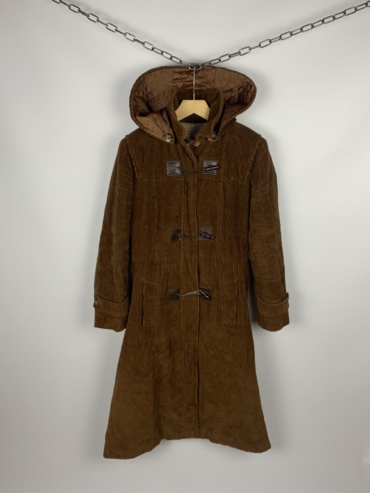 Weekend Max Mara Weekend Max Mara Velvet Duffle Coat Full Zip Hooded Size 44 Size M / US 6-8 / IT 42-44 - 1 Thumbnail