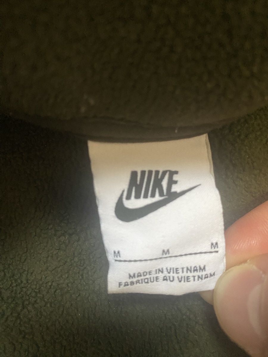 Nike Nike Sportswear Fleece Jacket Olive Size US M / EU 48-50 / 2 - 16 Thumbnail