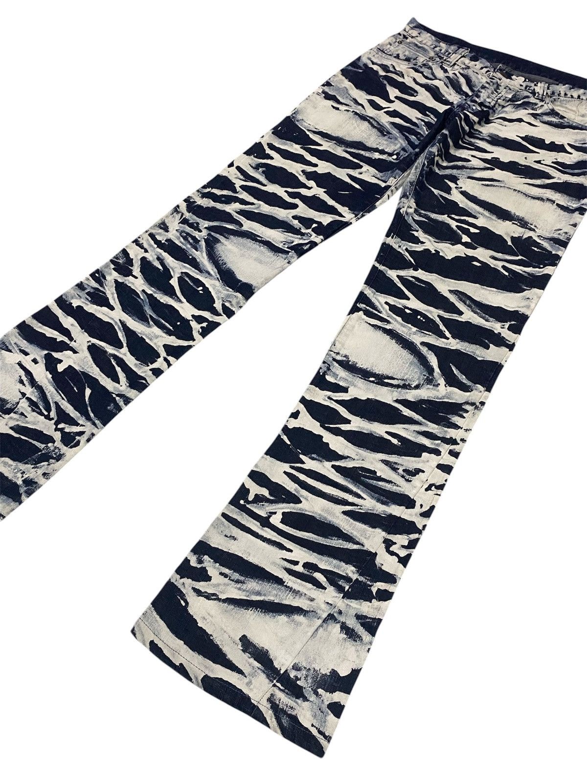Tornado Mart 💃Tornado Mart Archive Spiral Cut Bootcut Jeans Size US 33 - 25 Thumbnail